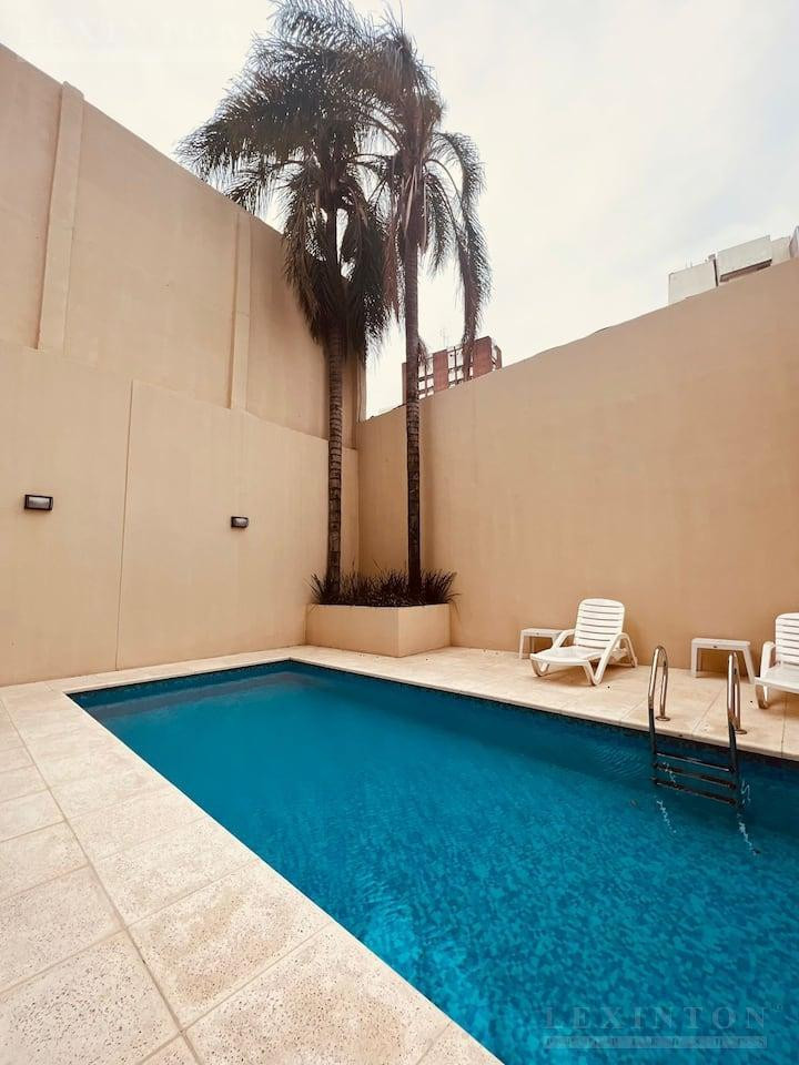 Furnished two-room apartment in Recoleta