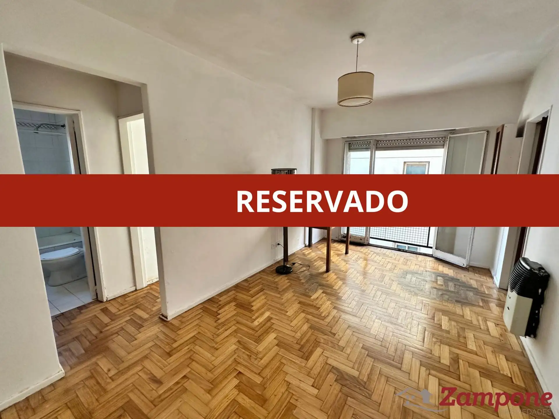 Departamento de 2 ambientes con balcón en Caballito