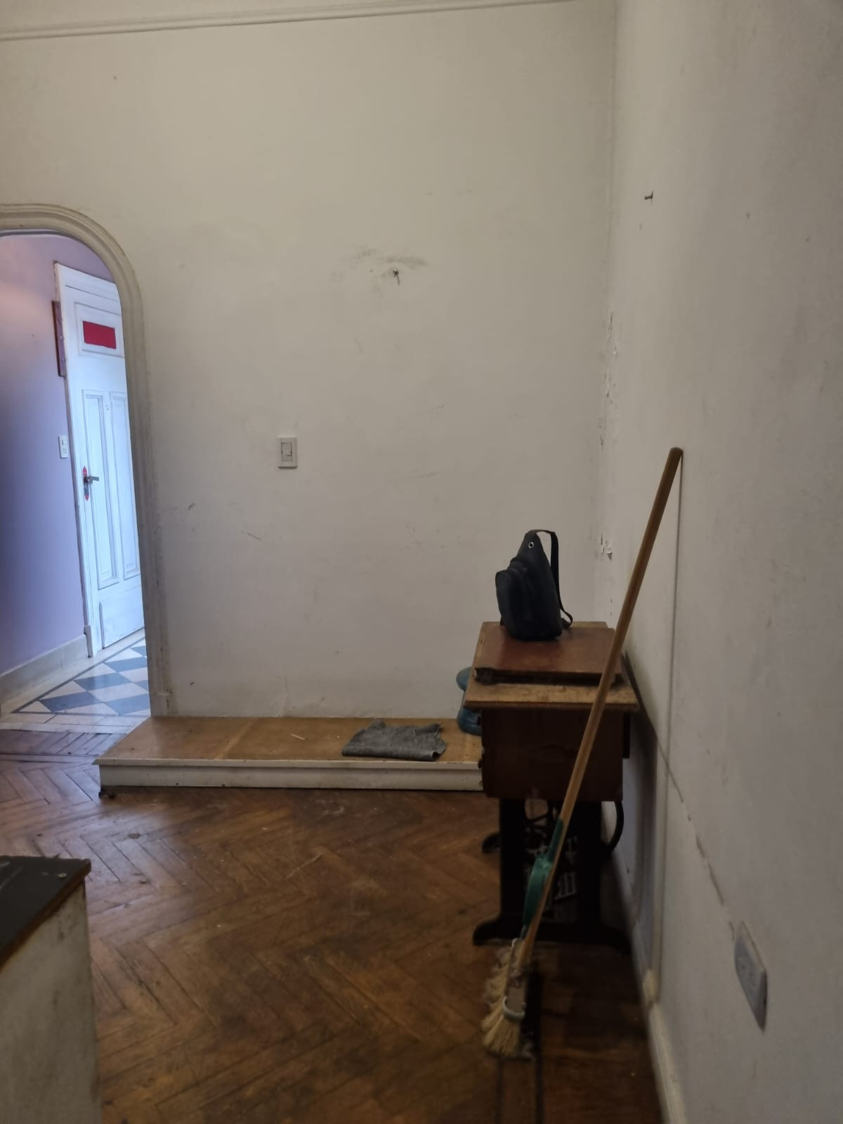 Трёхкомнатная квартира с патио и балконом в Balvanera