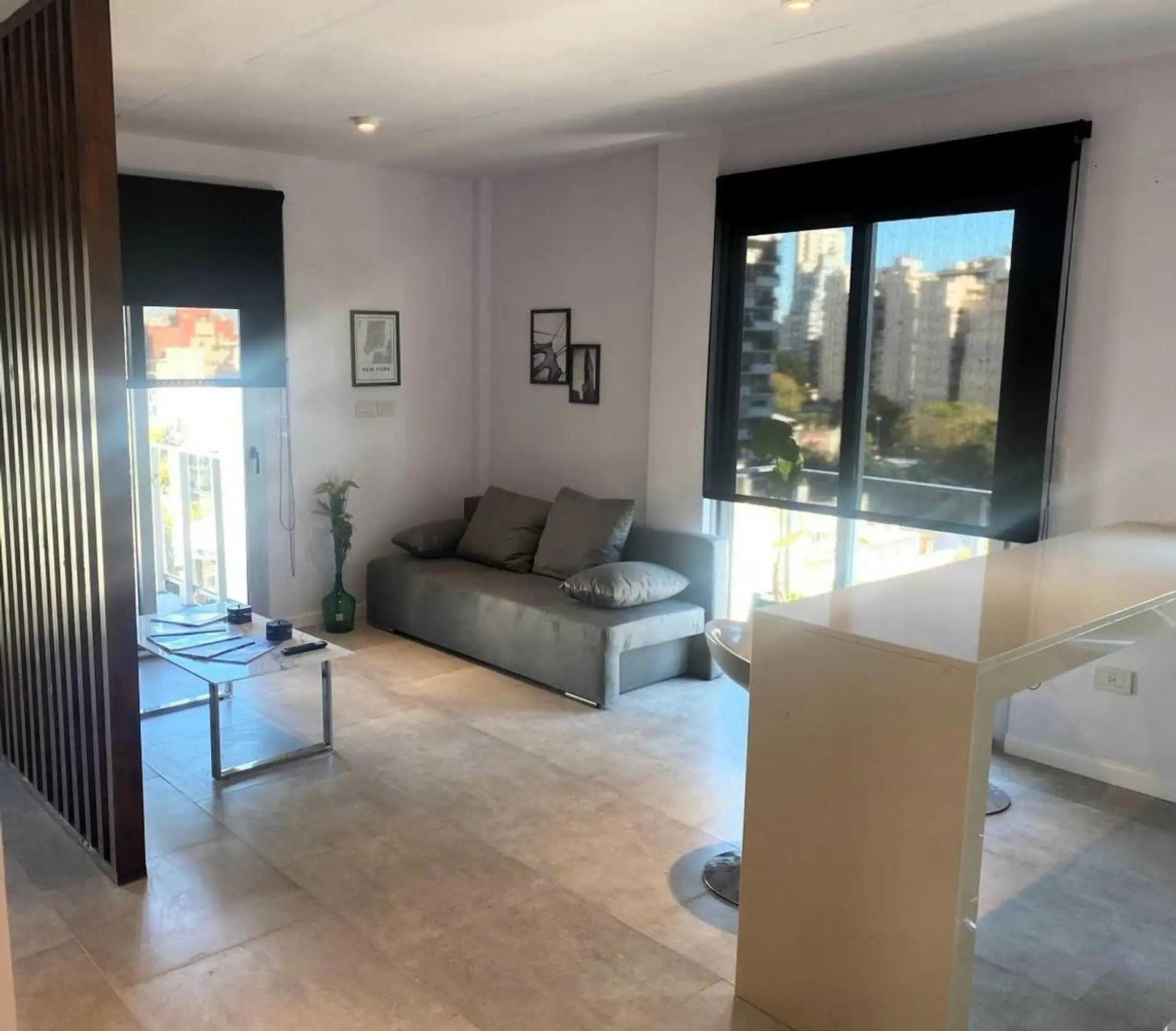 Furnished studio apartment in Colegiales