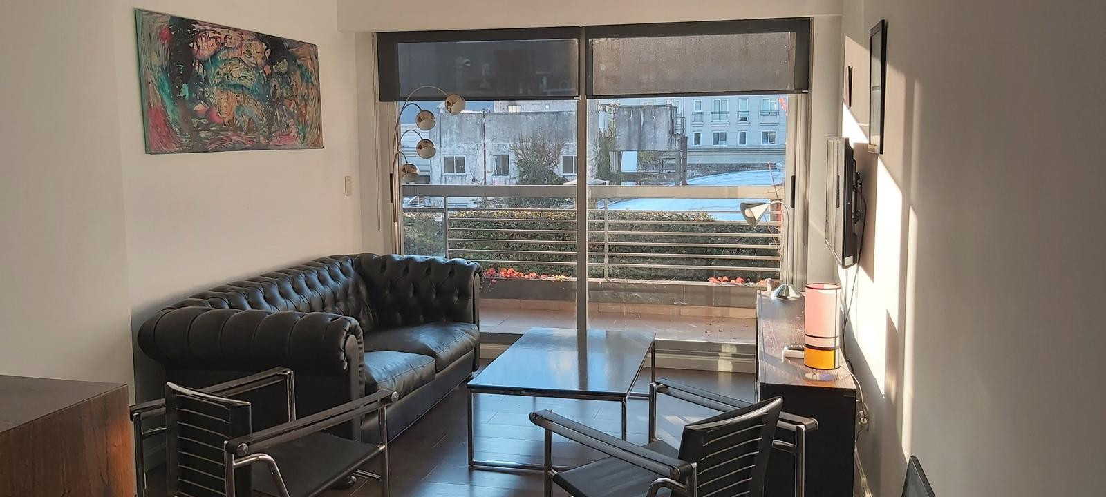 Квартира с 1 спальней и балконом в Núñez