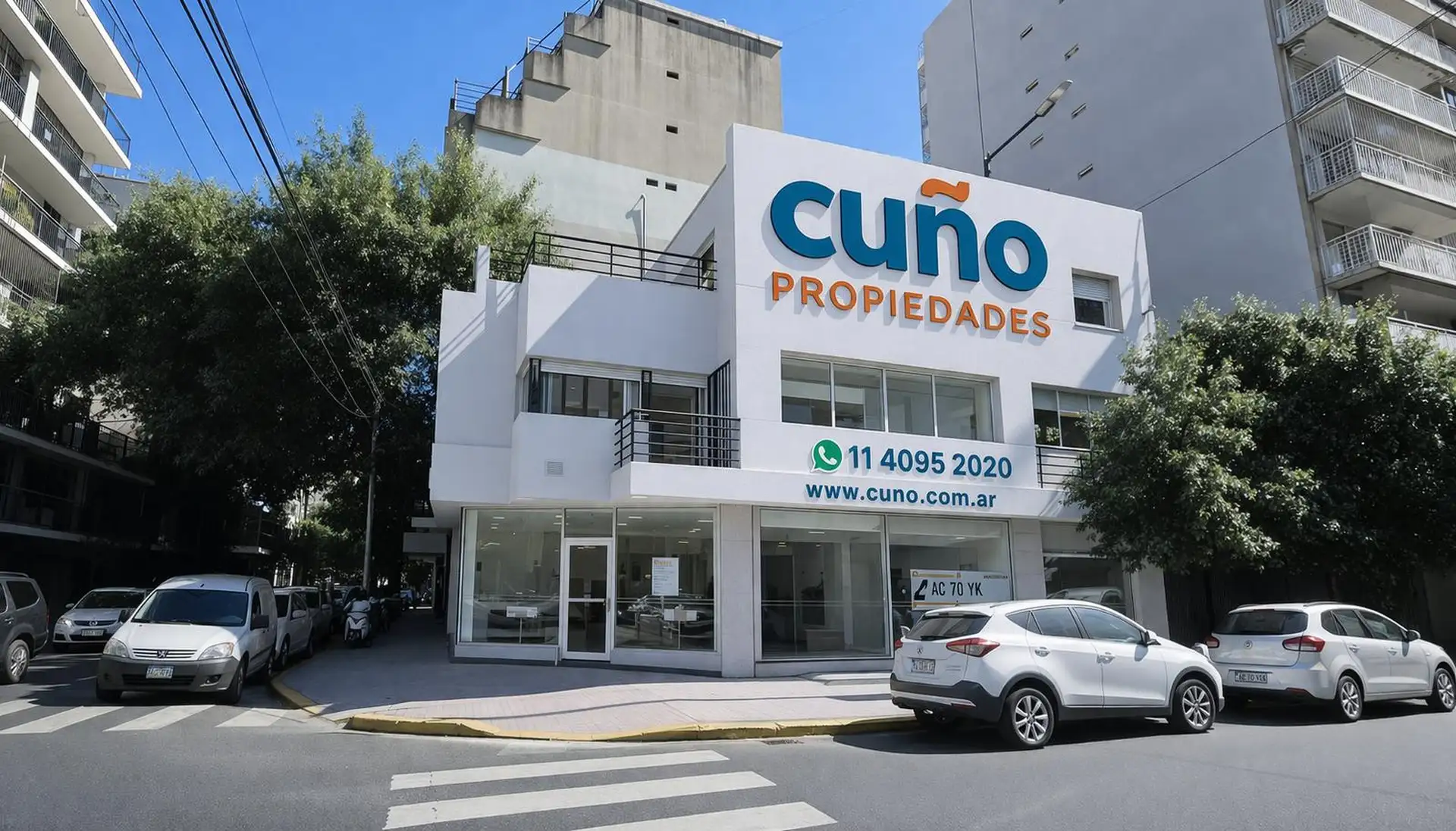 Apartamento com 1 quarto e terraço privativo em Belgrano