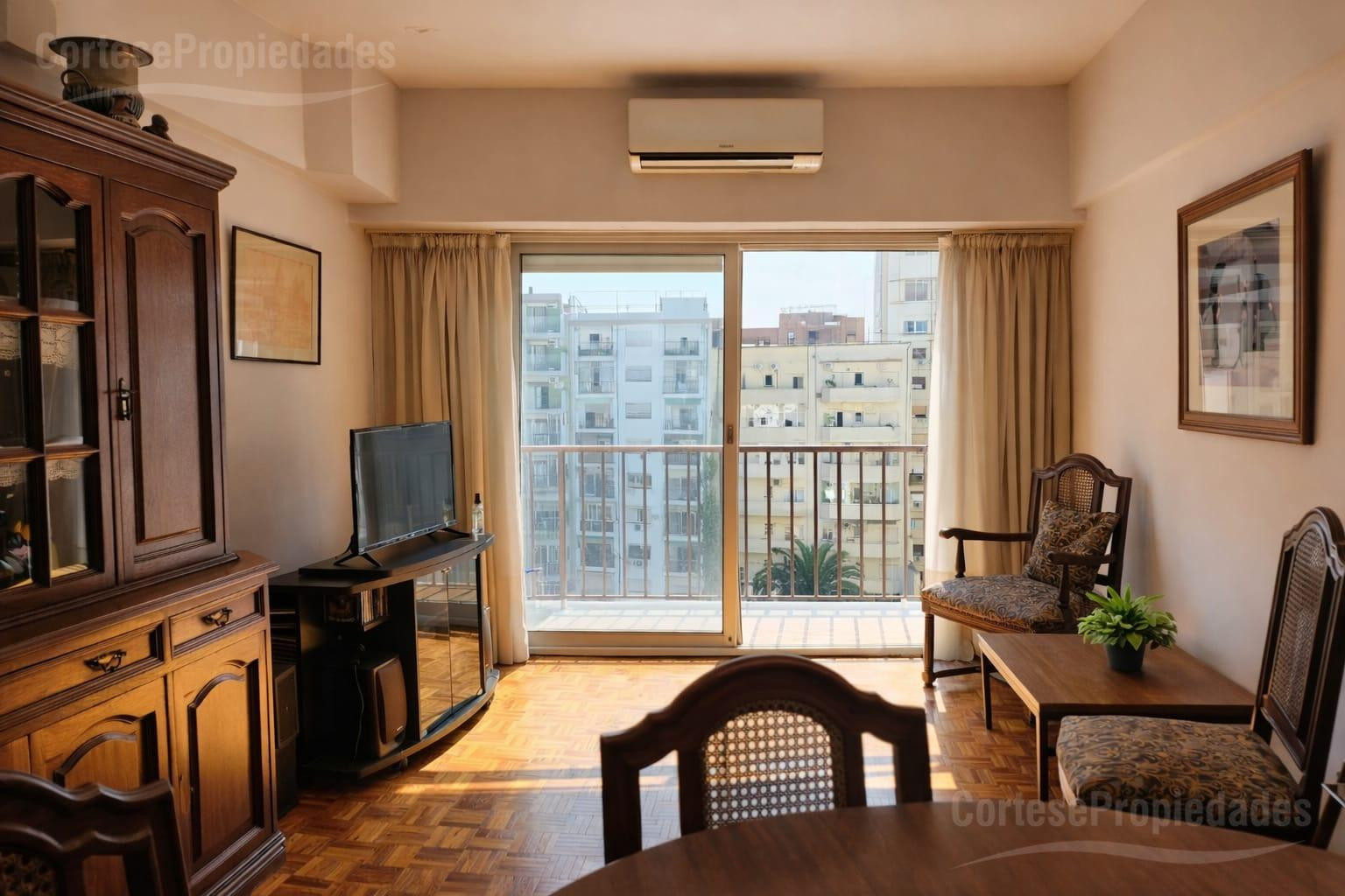 Двухспальная квартира с балконом в Palermo