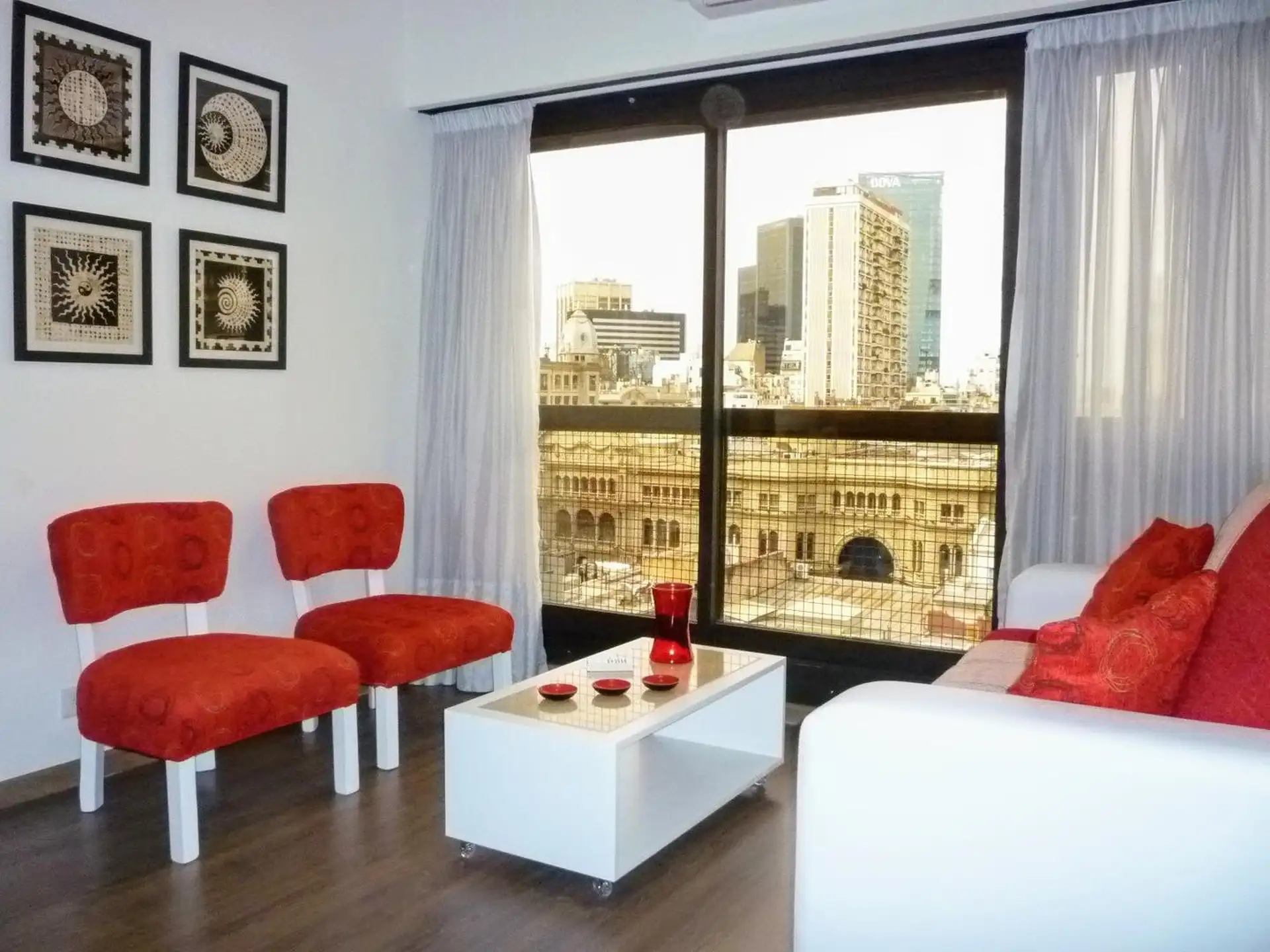 Apartamento de dois ambientes mobiliado em Balvanera