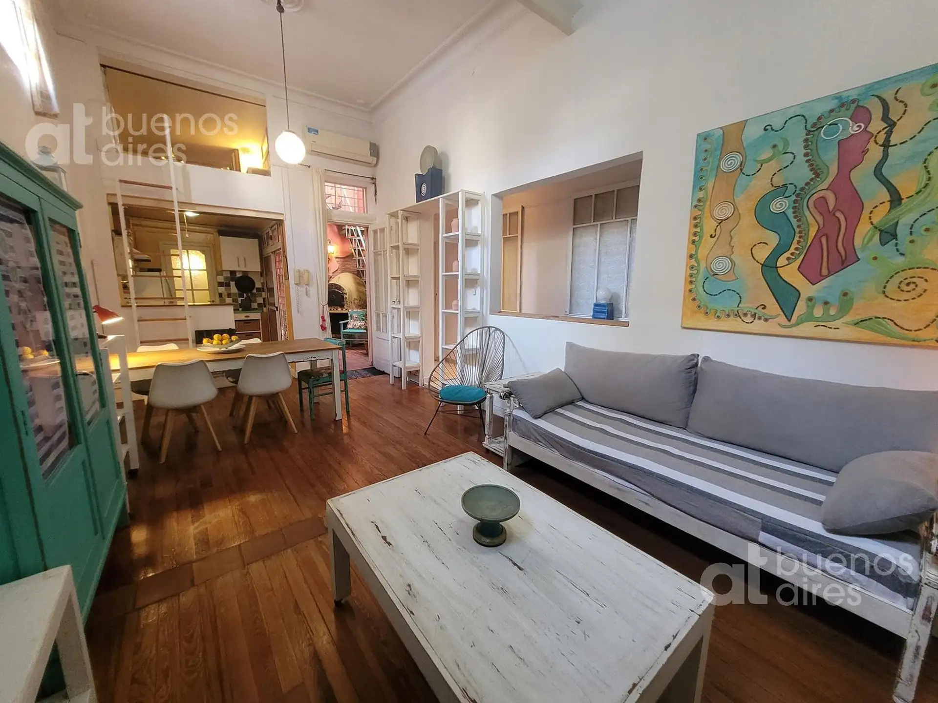 Quiet furnished 1-bedroom PH in San Telmo