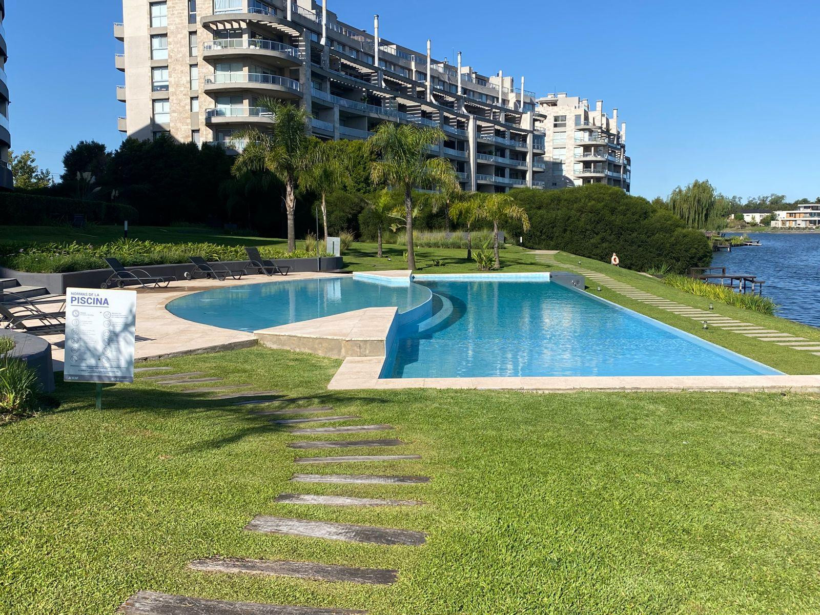 Departamento de 2 ambientes con balcón en Nordelta