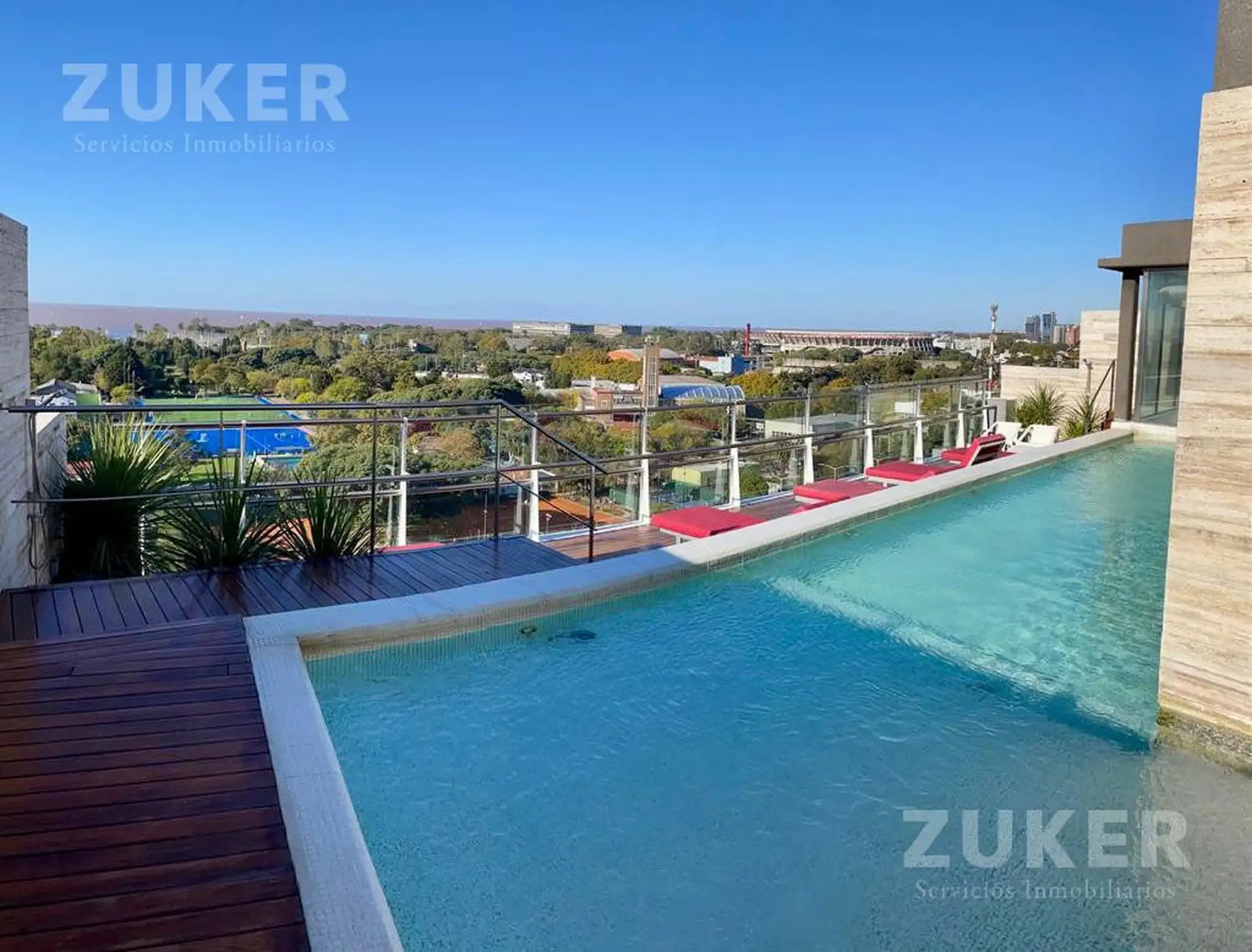 Квартира-студия с балконом в Núñez