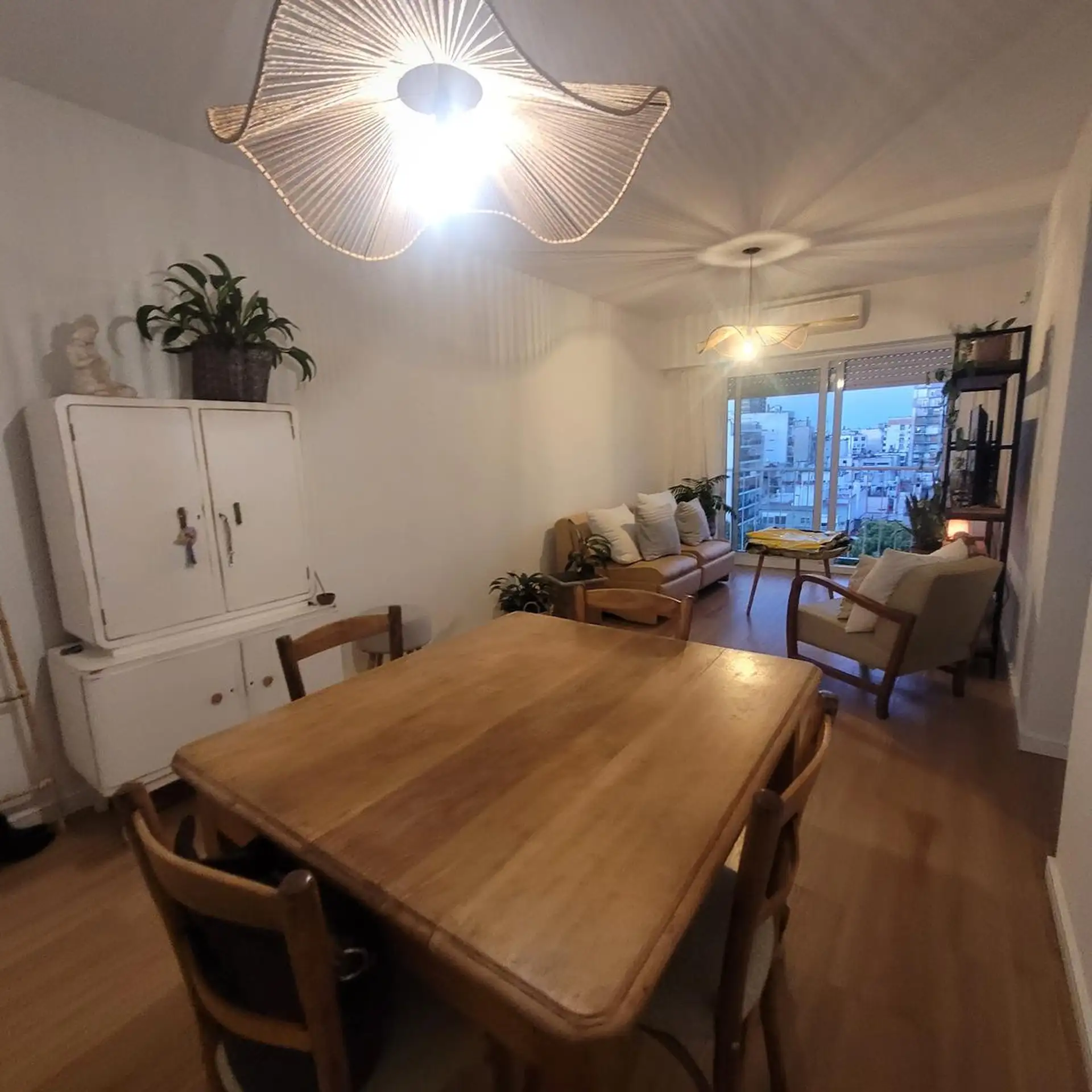 Departamento de 3 ambientes con balcón en Palermo