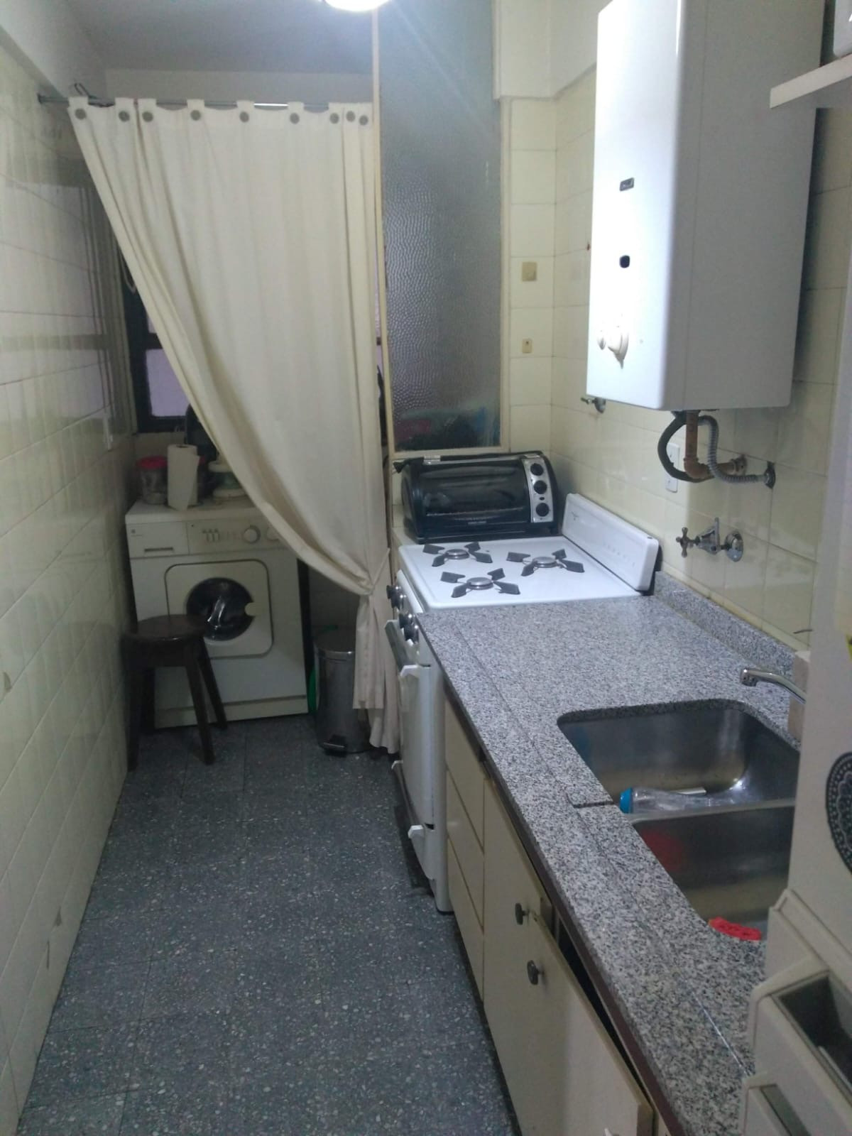 Apartamento de 2 ambientes com 1 dormitório em Palermo