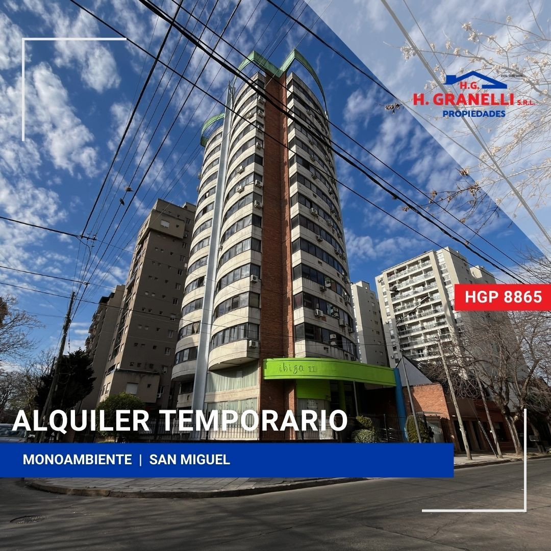 Monoambiente amoblado en Ibiza II, San Miguel