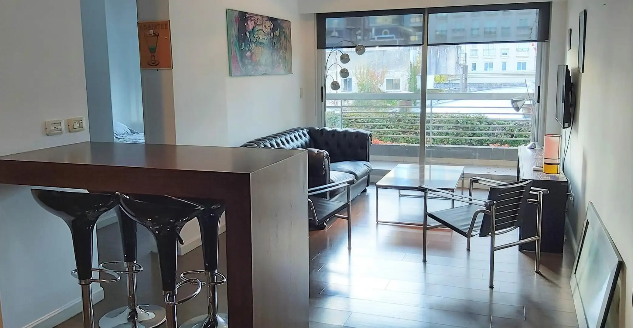 Apartamento de 2 ambientes com 1 quarto em Núñez