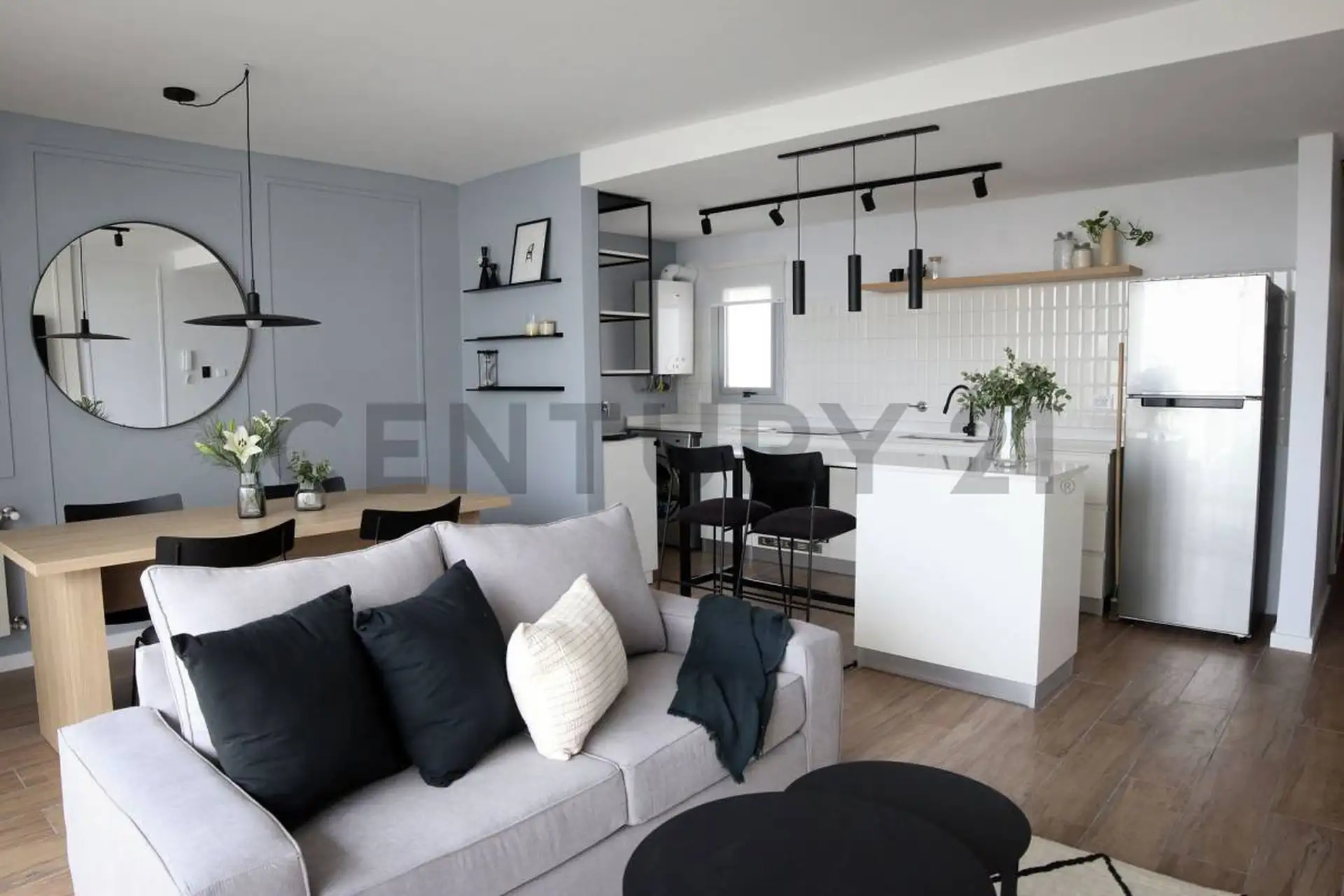 Departamento amoblado de 1 dormitorio en La Plata
