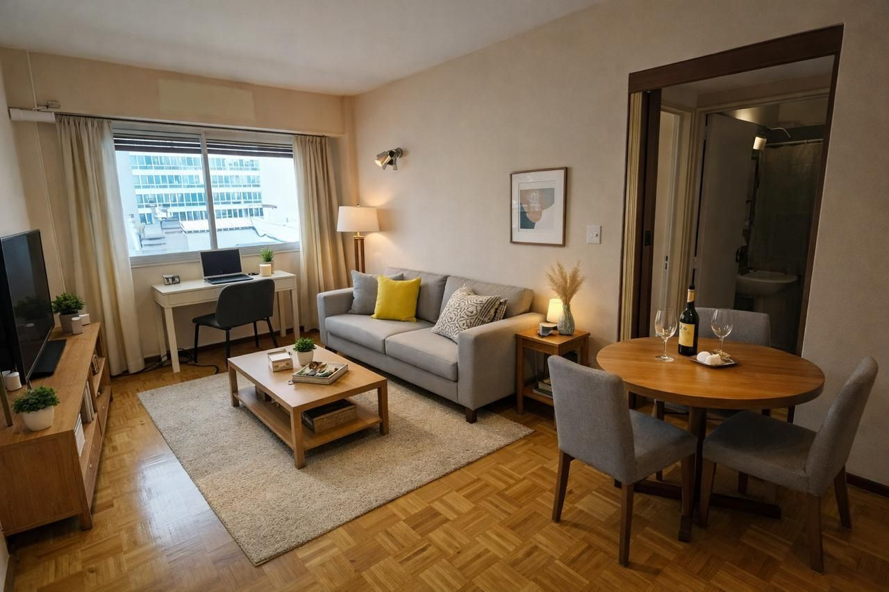 Квартира с 1 спальней в Retiro