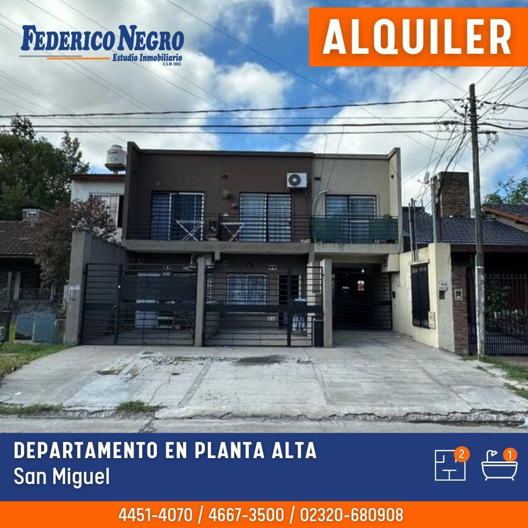 Departamento en Alquiler en San Miguel, Partido de San Miguel