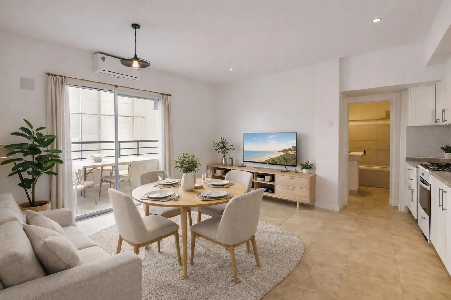 Квартира с 1 спальней и балконом в Morón