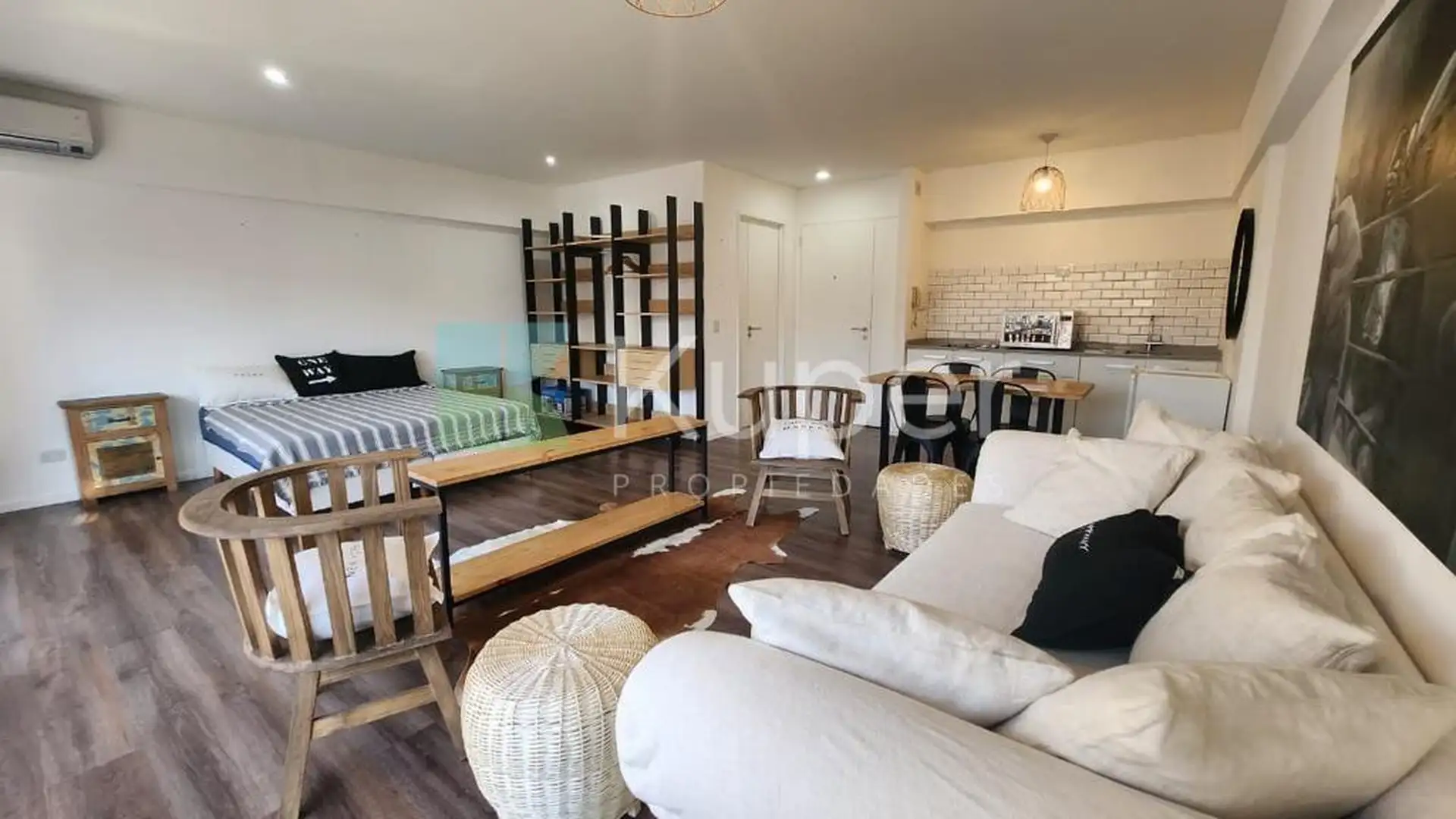 Furnished one-bedroom apartment for temporary rent in Palermo Hollywood