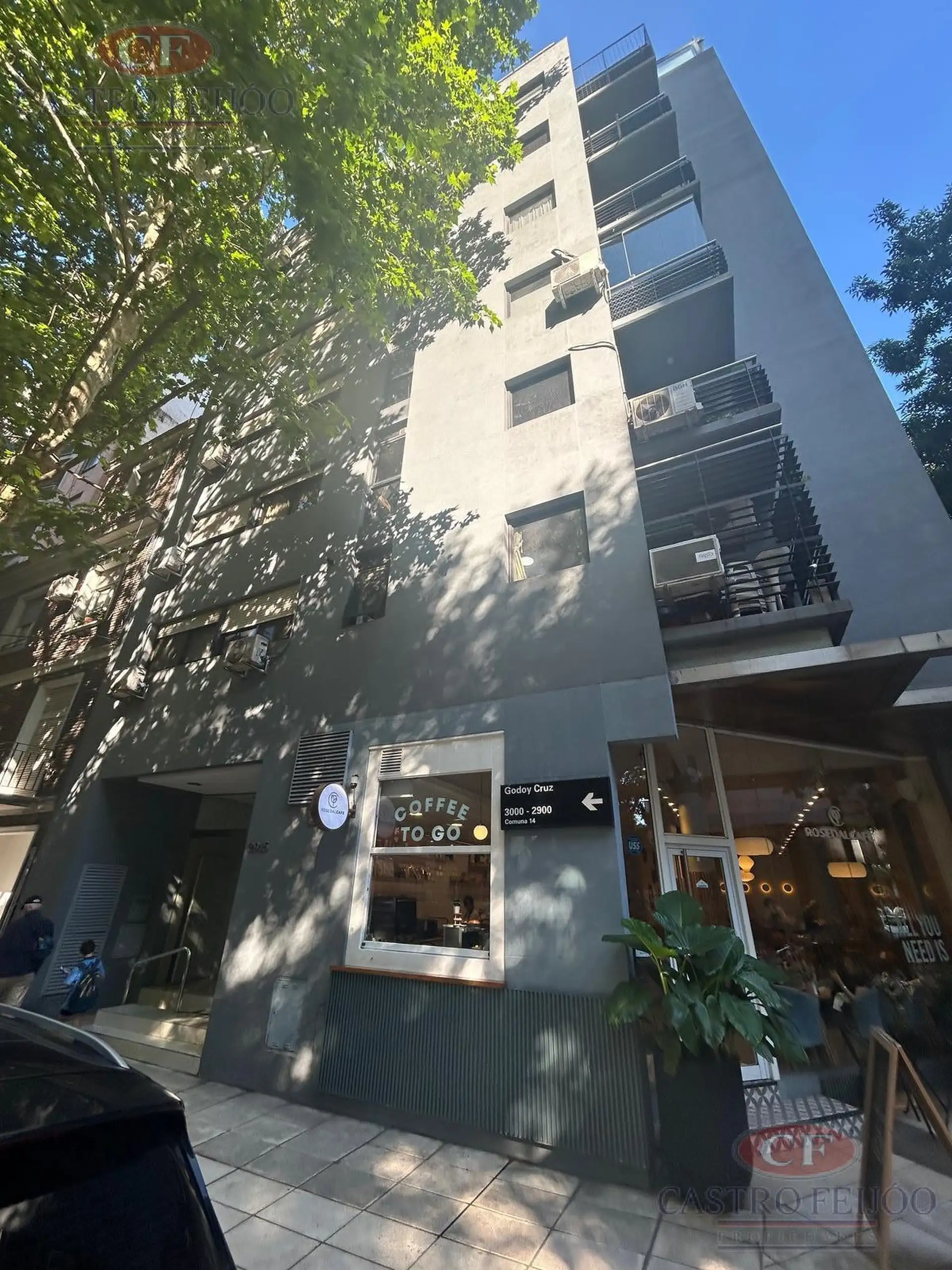 Apartamento de 1 dormitório mobiliado no contrafrente em Palermo