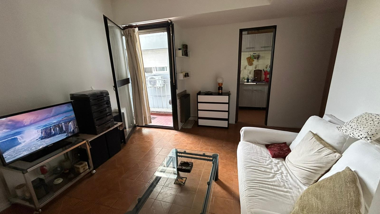 Apartamento de dois ambientes mobiliado em Palermo