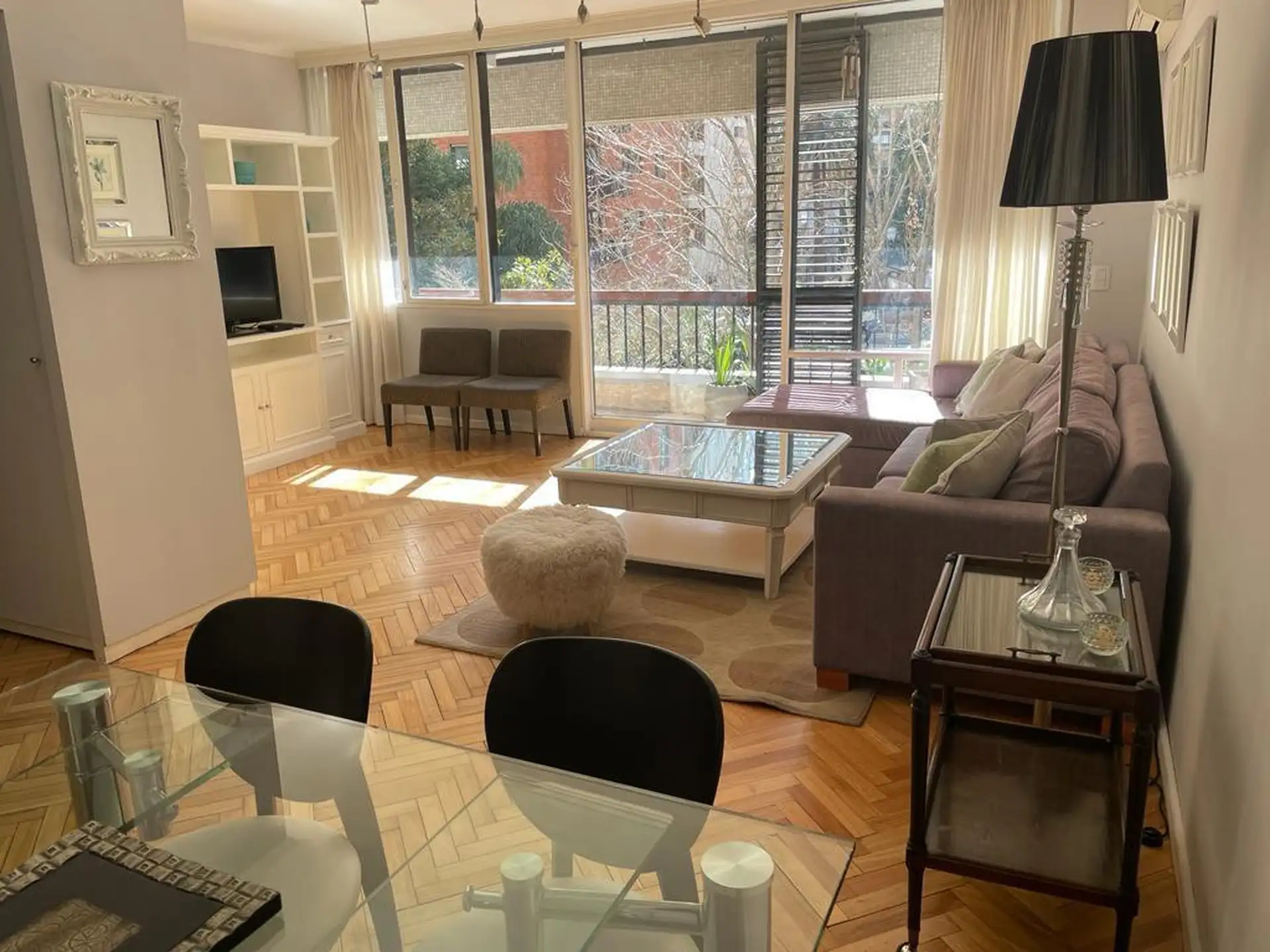 Departamento amoblado de 3 ambientes en Belgrano
