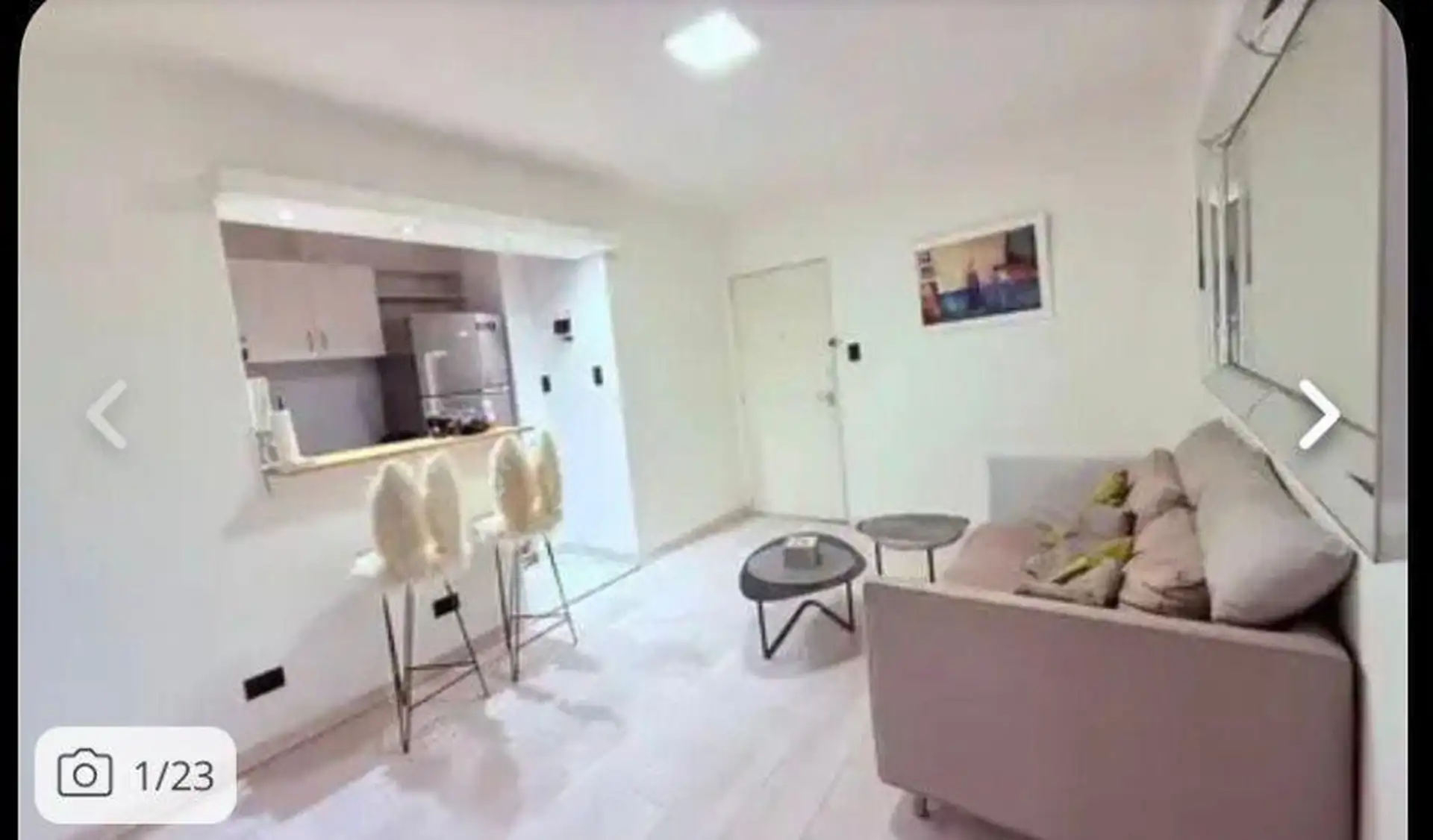 Furnished one-bedroom apartment in Villa Crespo