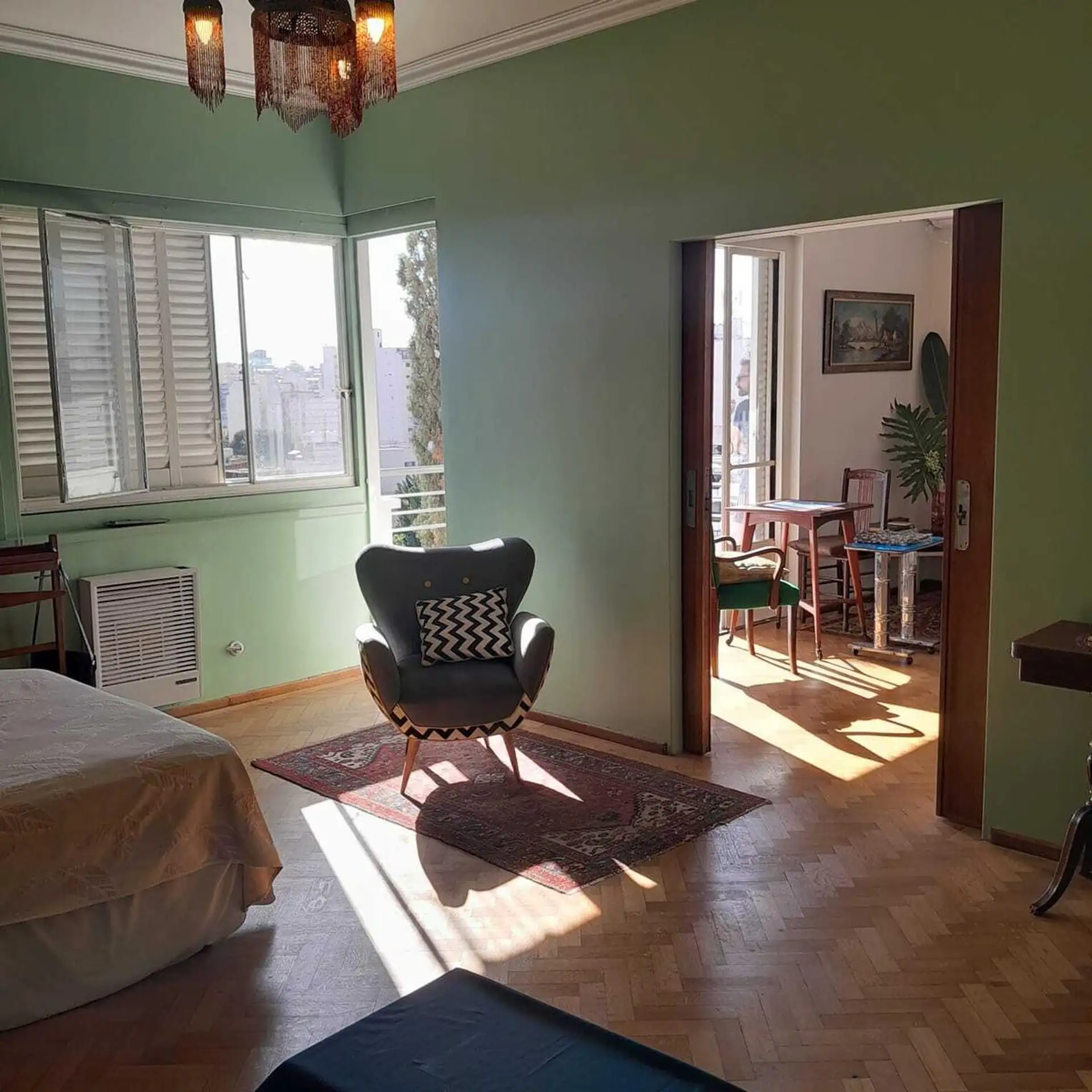 Apartamento mobiliado de dois quartos em San Telmo