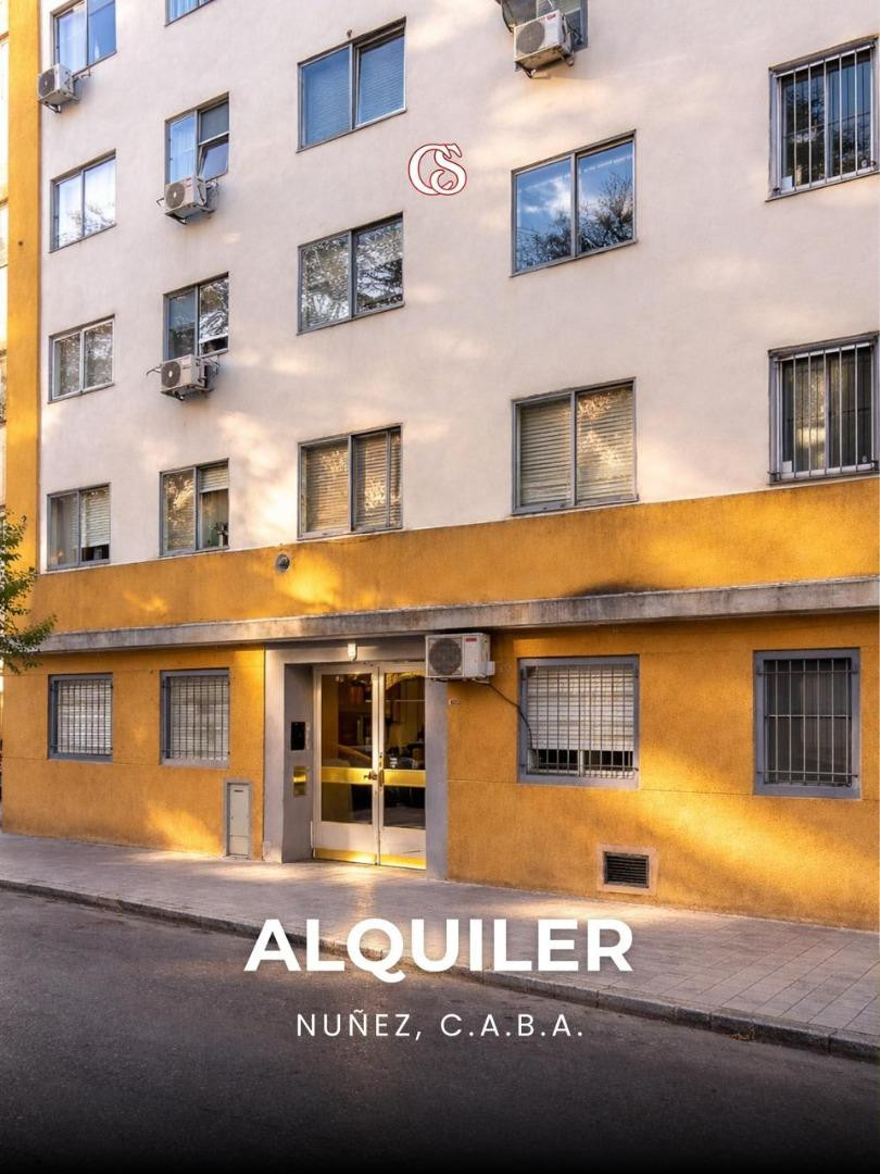 Departamento de 2 ambientes en Núñez