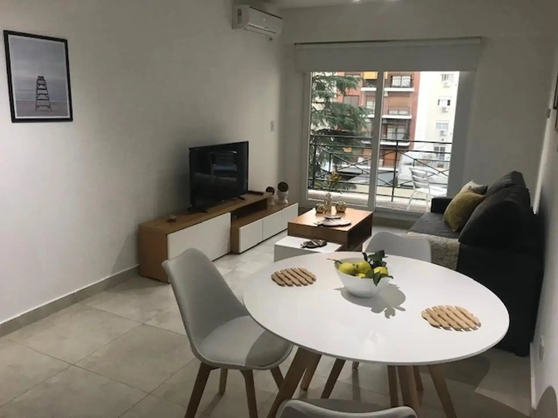 Departamento amoblado de 1 dormitorio en Núñez
