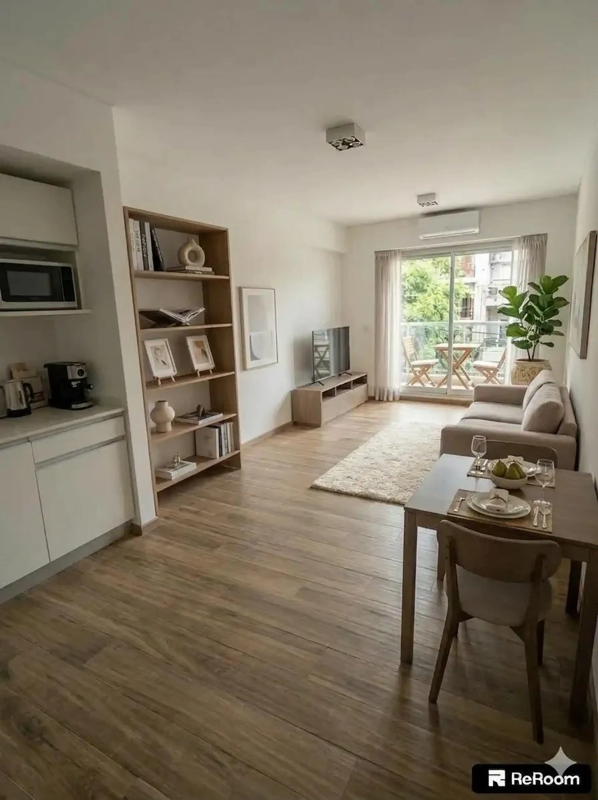 Квартира с 1 спальней в Balvanera на Av. Corrientes