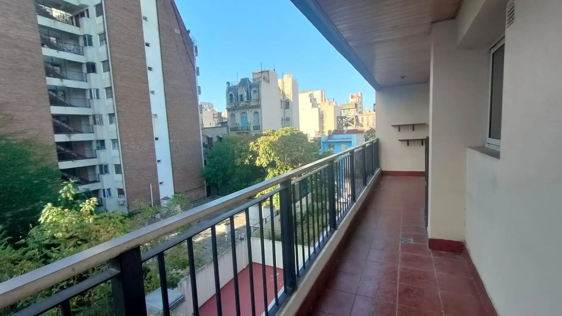 Квартира-студия с балконом в Balvanera