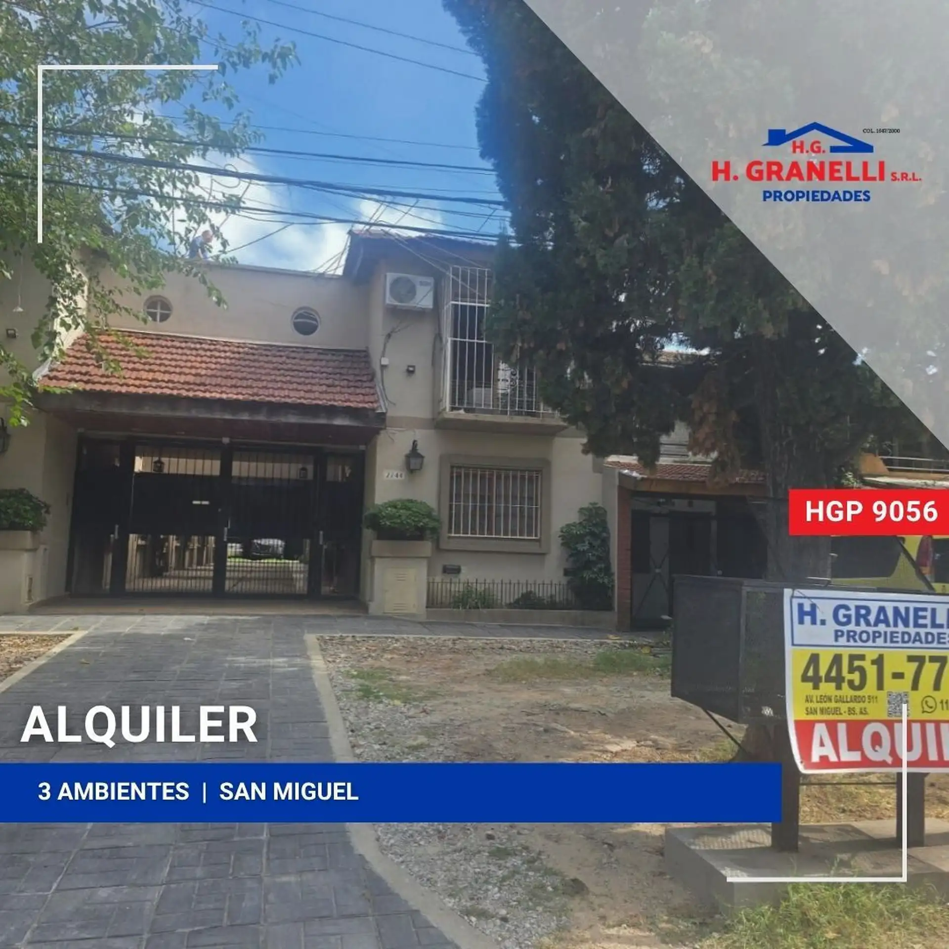 Apartamento duplex de 2 dormitórios em San Miguel