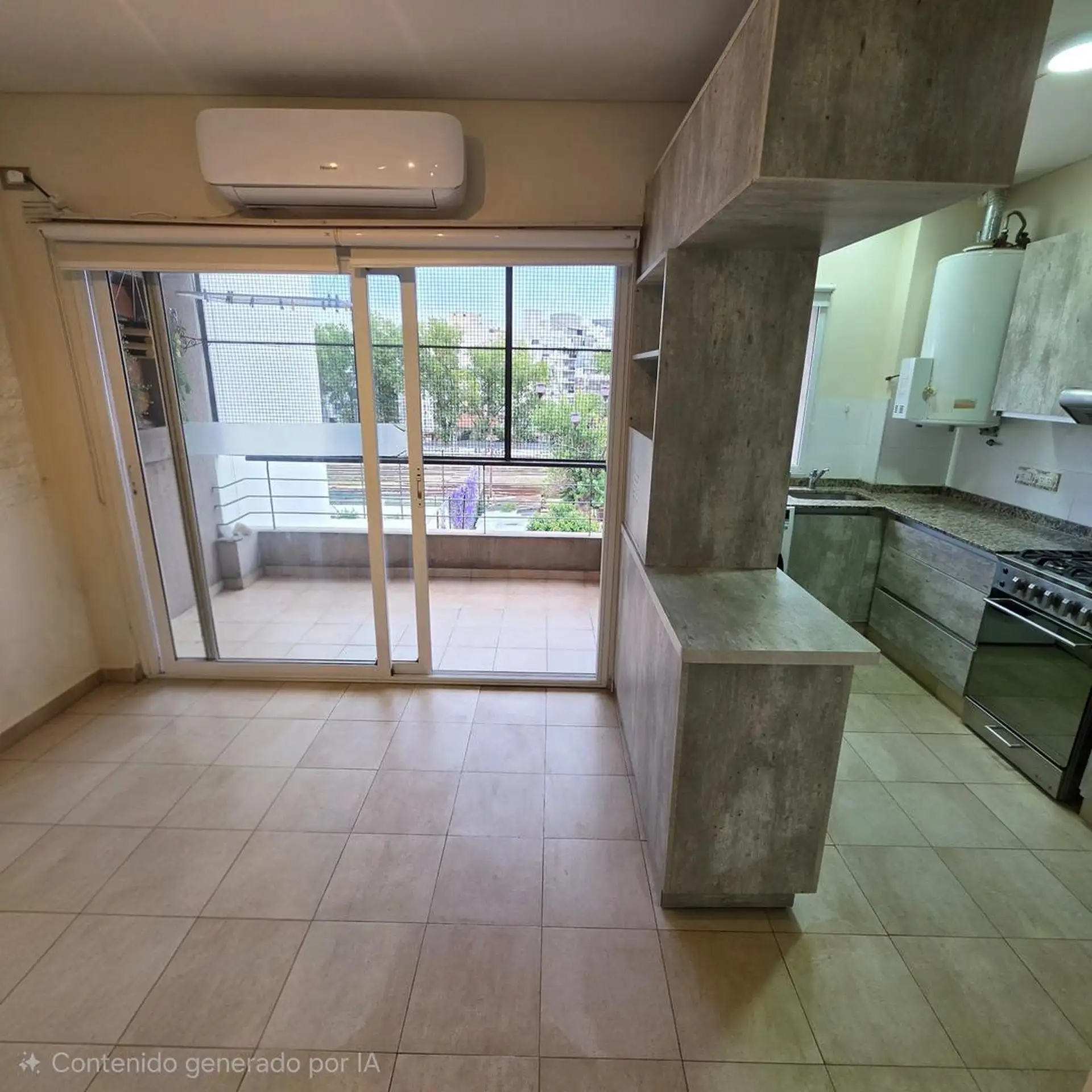 Apartamento de dois dormitórios em semipiso em Morón