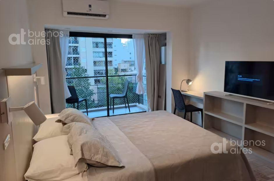 Apartamento de 1 quarto com varanda em Palermo Soho