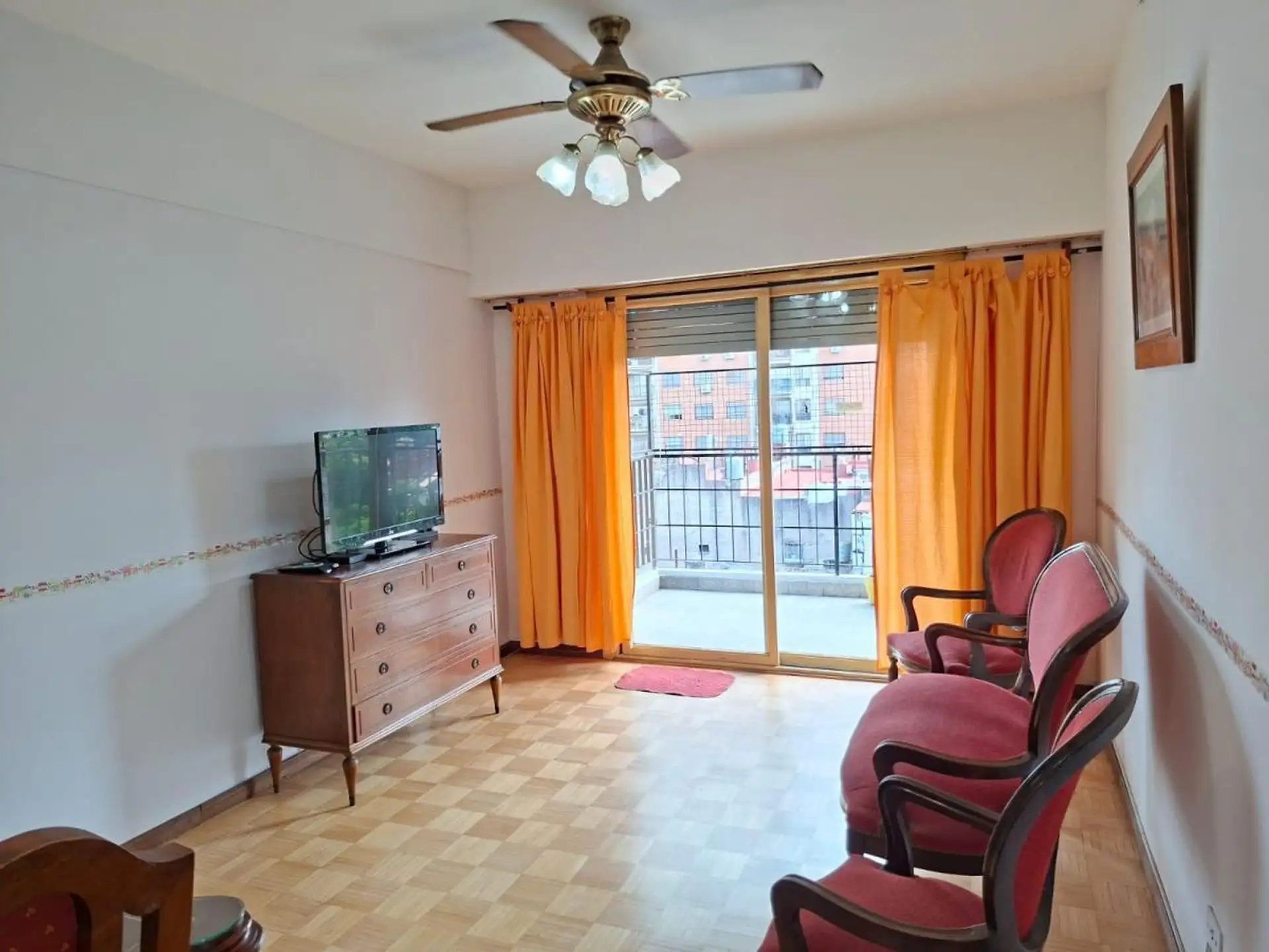 Departamento de 3 ambientes con 2 dormitorios en Almagro