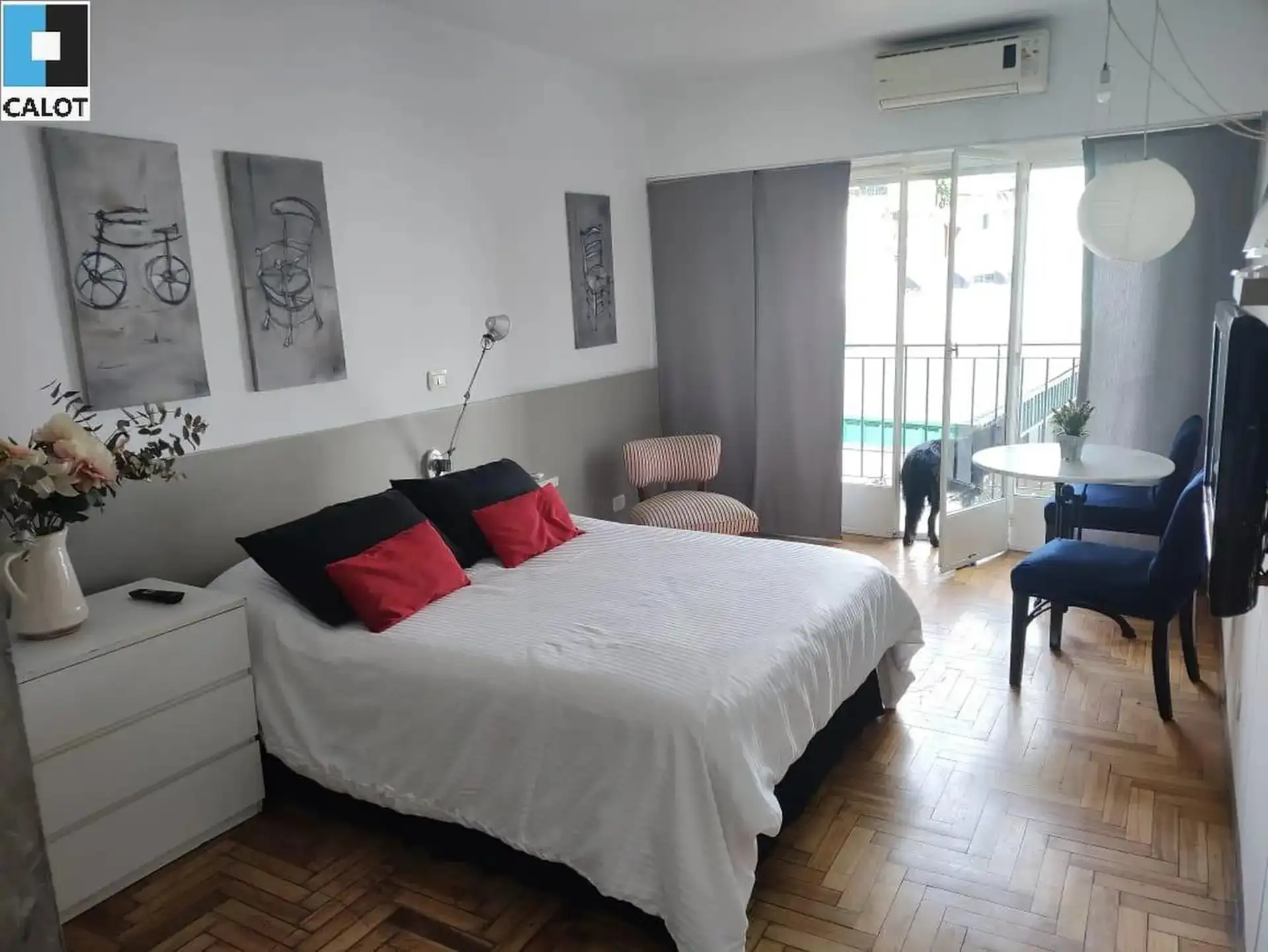 Furnished studio apartment in Recoleta