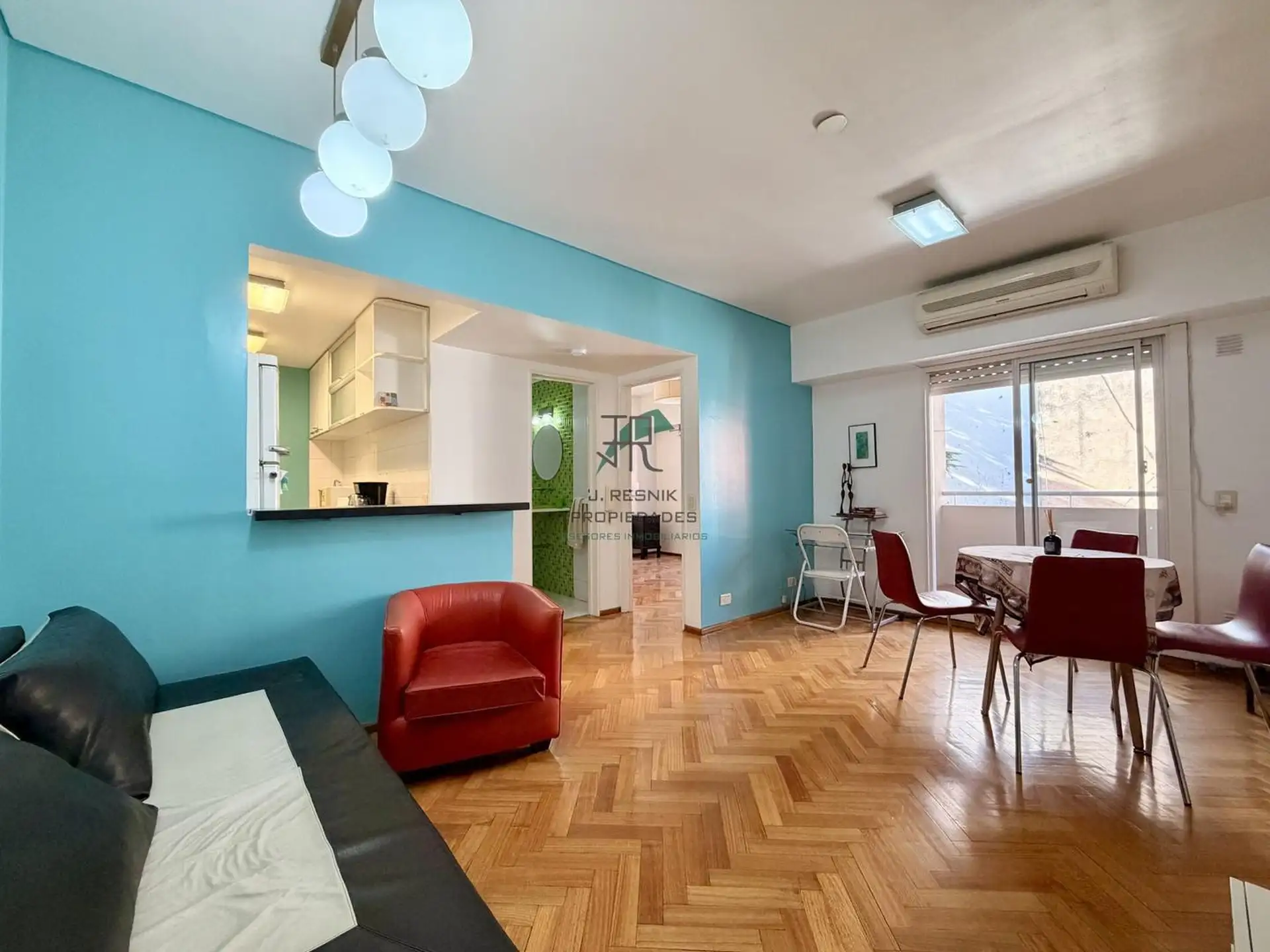 Apartamento mobiliado de 1 quarto em Recoleta