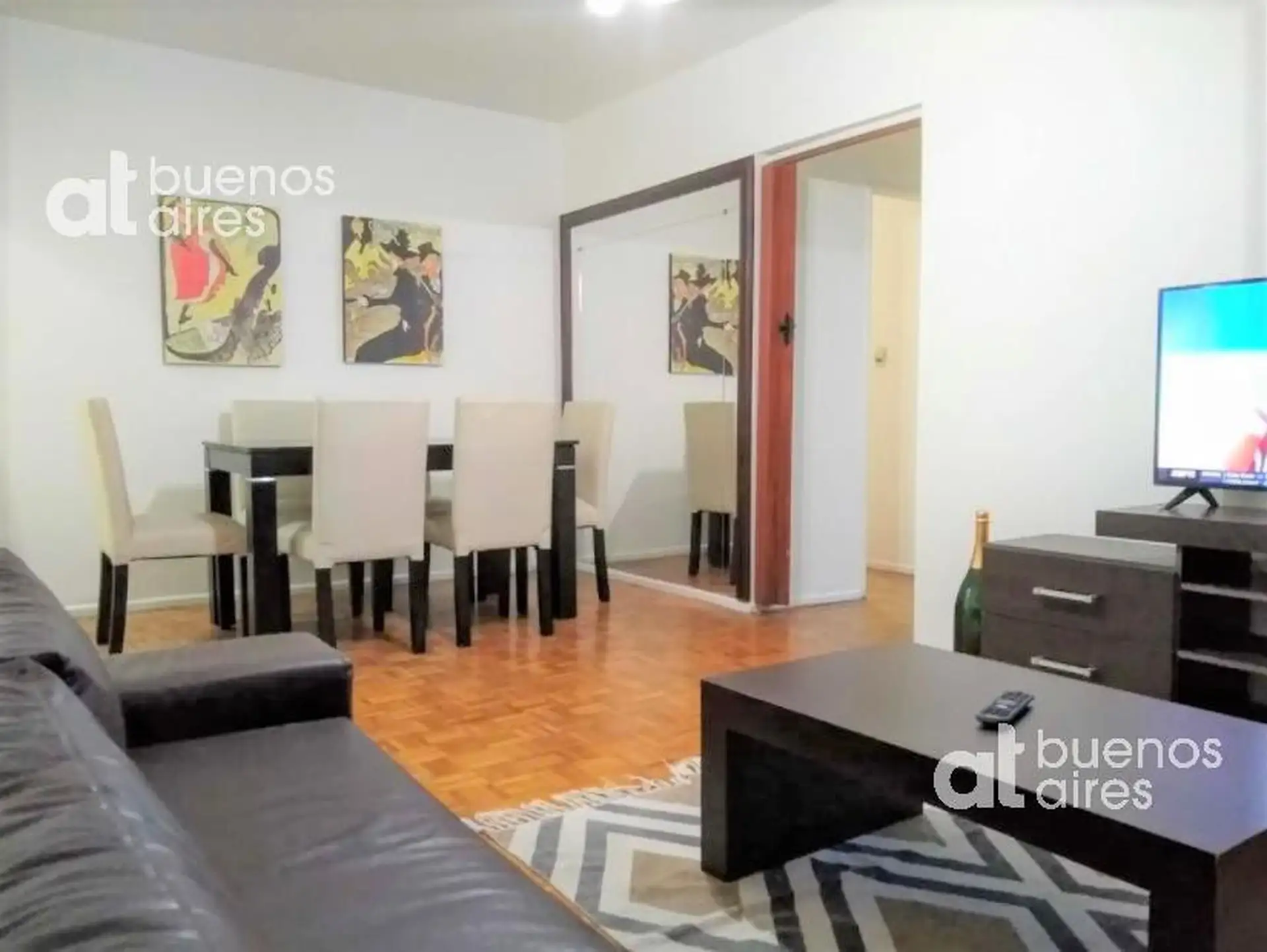 Two-bedroom apartment in San Nicolás