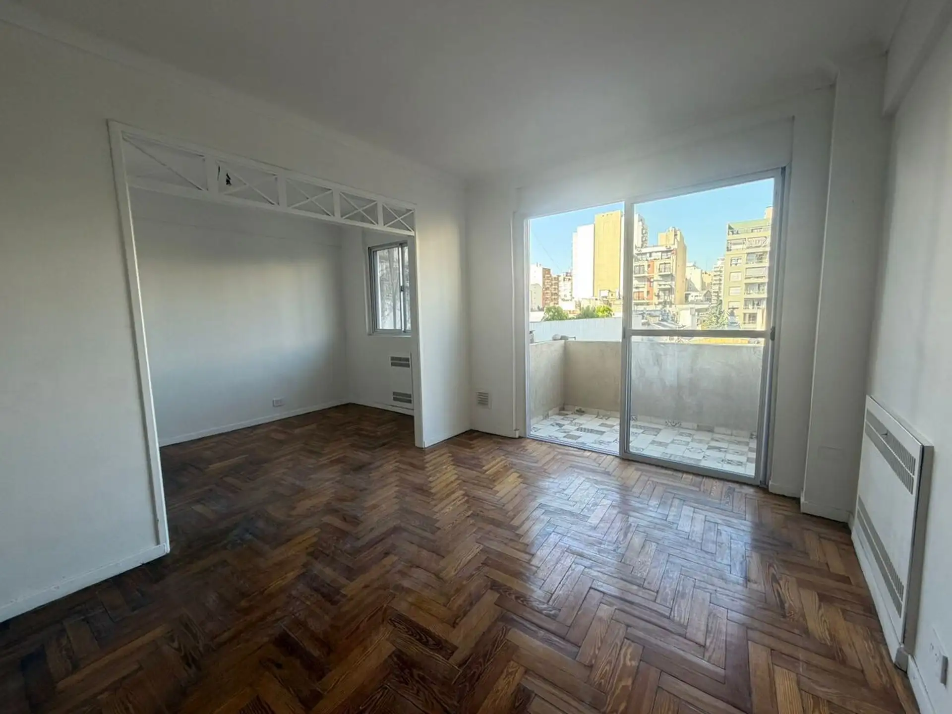 Apartamento tipo kitnet com varanda em Caballito