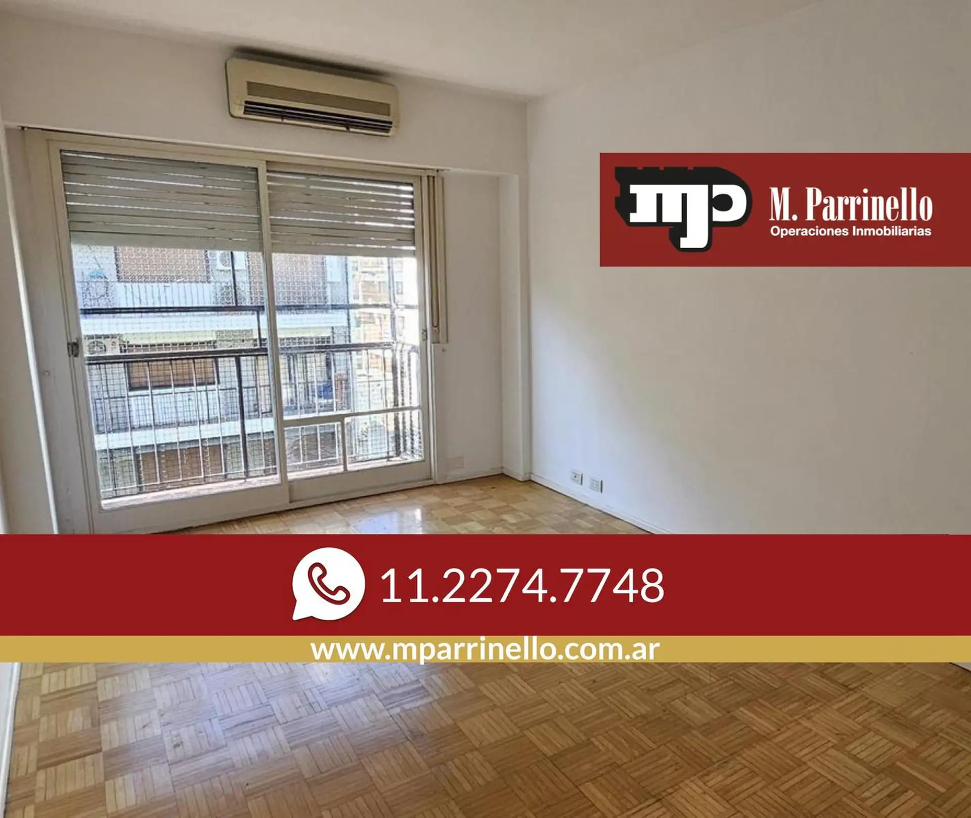 Departamento de 3 ambientes en Belgrano con balcón