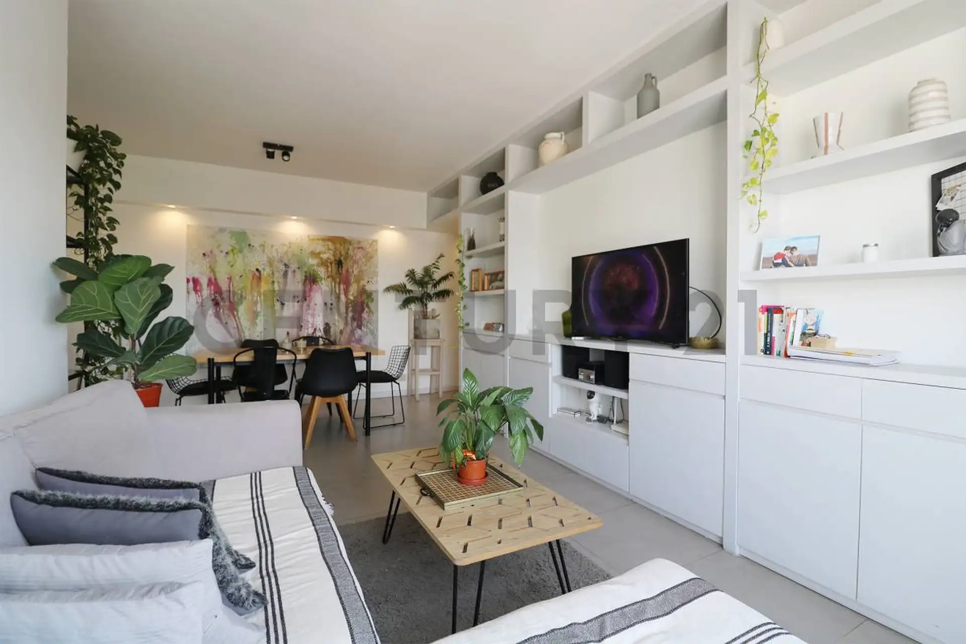 Departamento de 4 ambientes sin muebles en Palermo