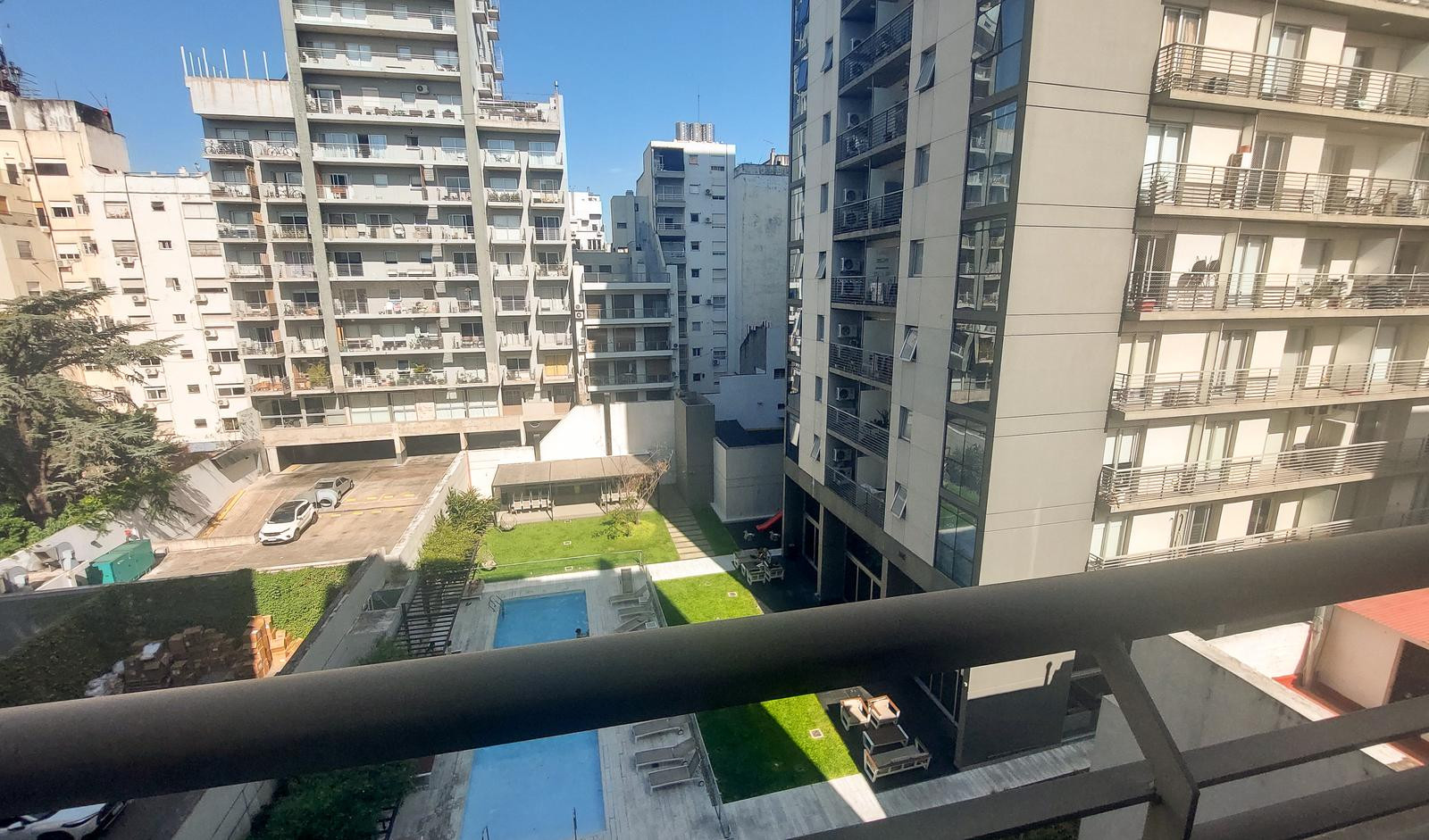 Departamento monoambiente sin muebles en Villa Crespo