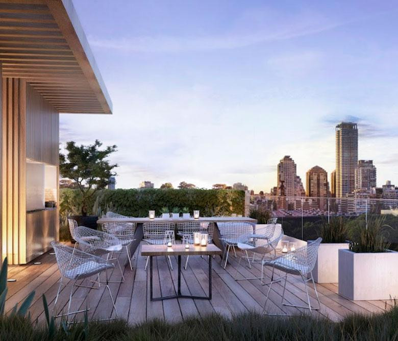 Квартира-студия без мебели, новая (никто не жил), в Palermo Hollywood