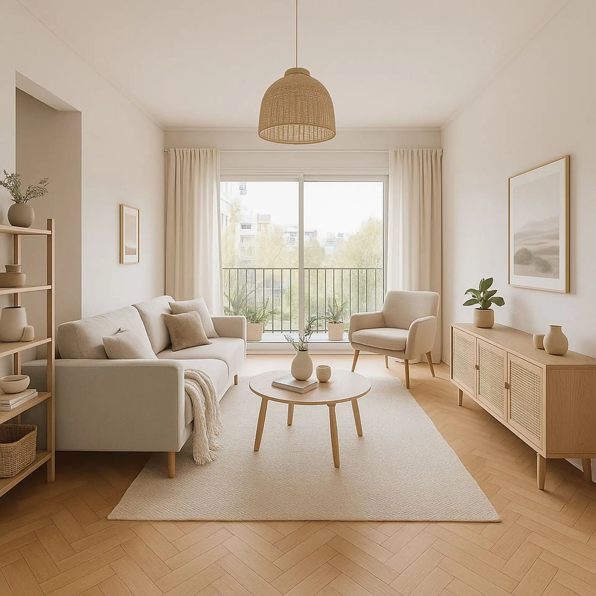 Квартира с 2 спальнями и балконом в Balvanera