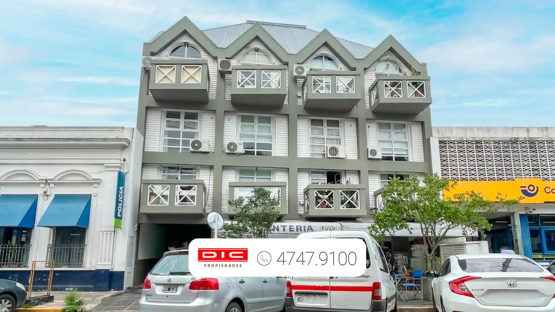 Apartamento de 2 ambientes com 1 dormitório em San Isidro