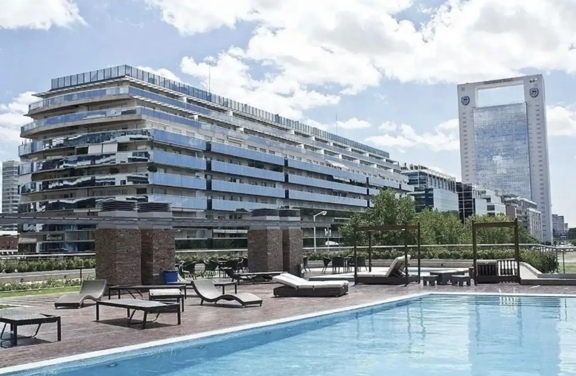 Арендная квартира с 1 спальней в Puerto Madero