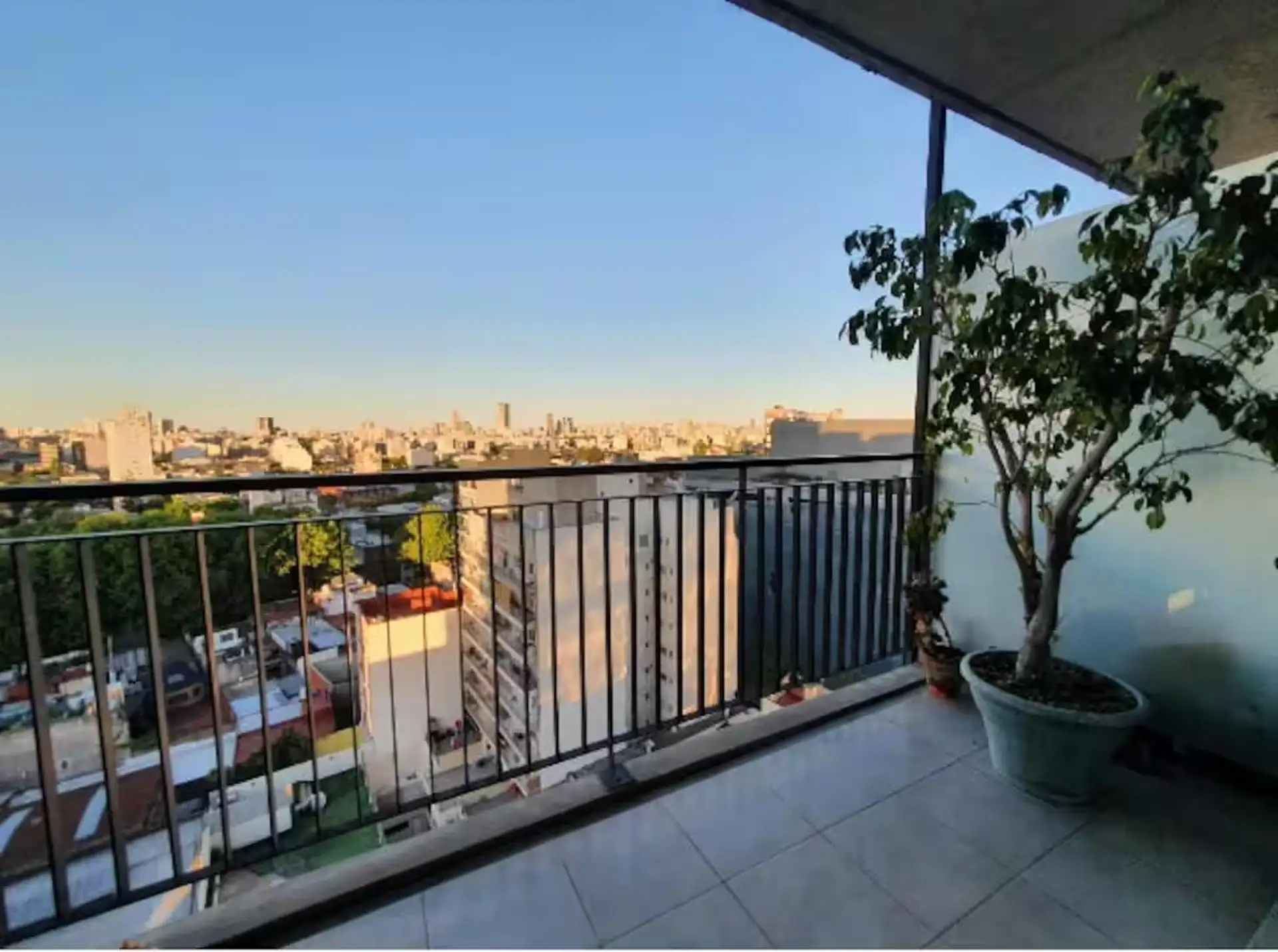 Apartamento de 1 quarto em Chacarita no 13º andar