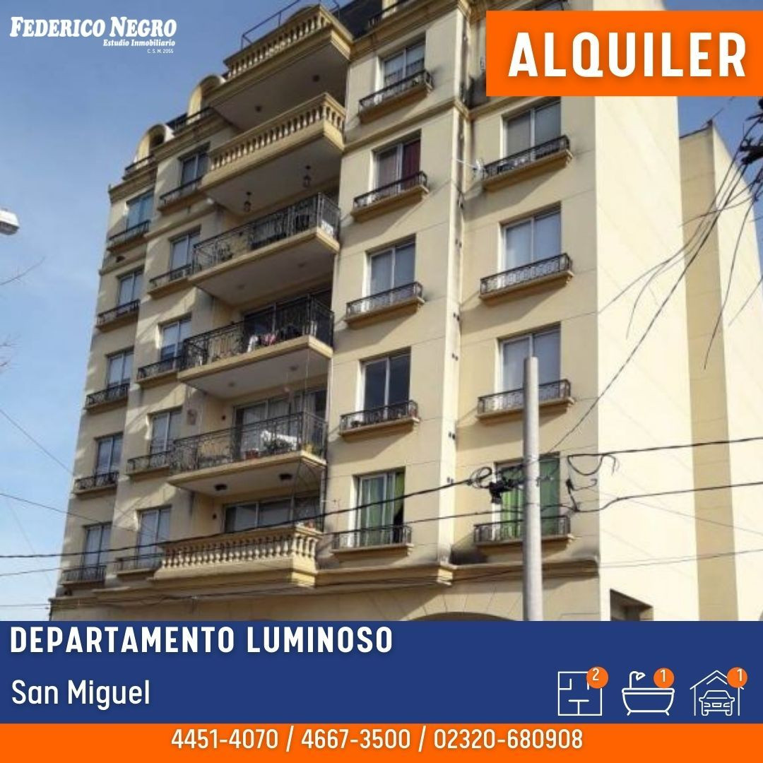 Departamento en Alquiler en San Miguel, Partido de San Miguel