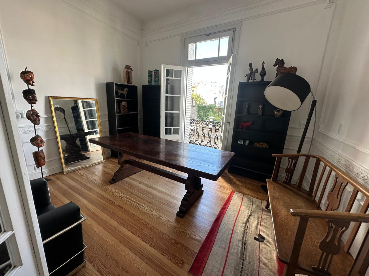 Трёхкомнатная квартира с мебелью в Congreso