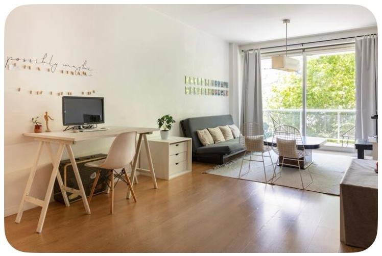 Kitnet mobiliada em Recoleta