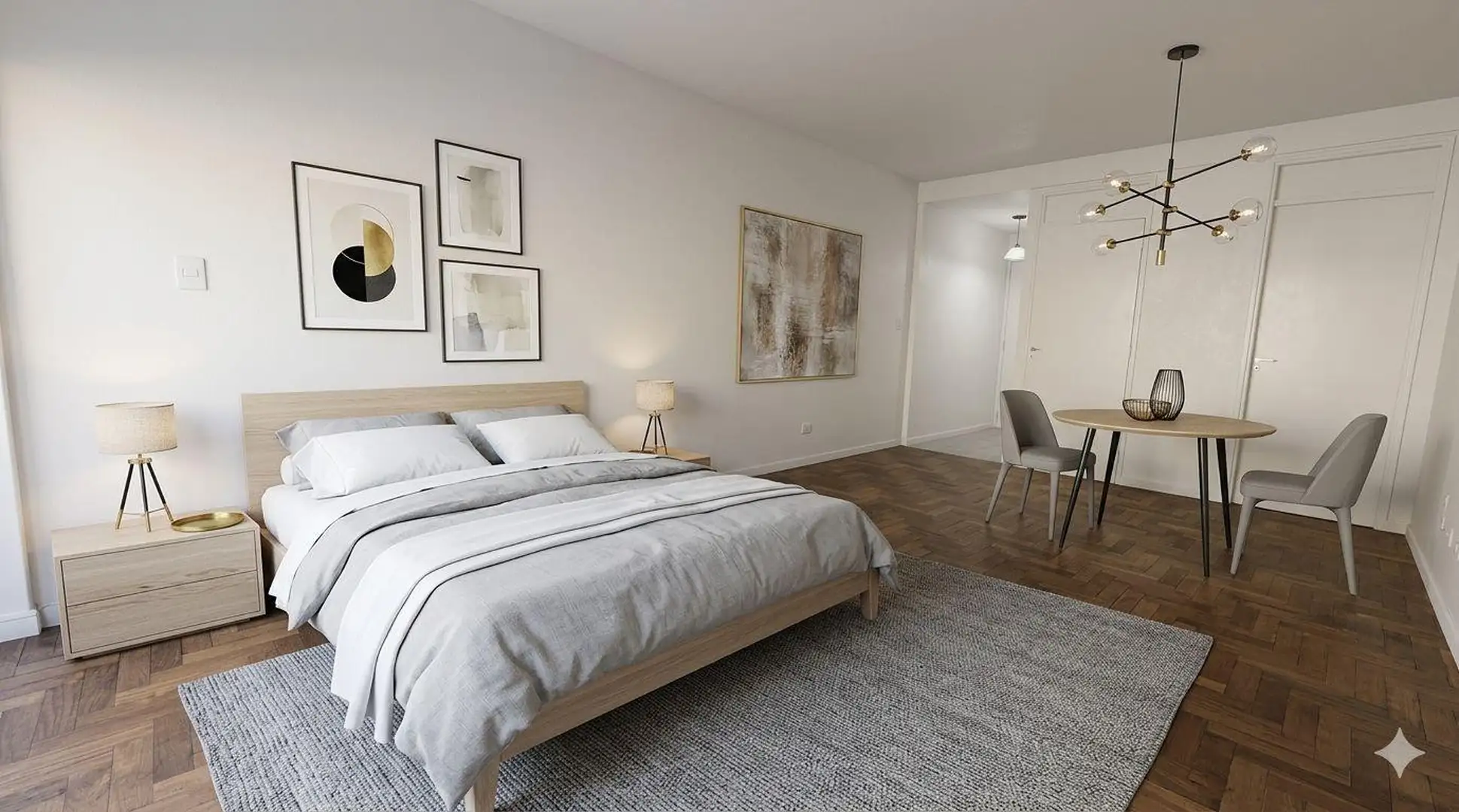 One-bedroom studio apartment in Recoleta