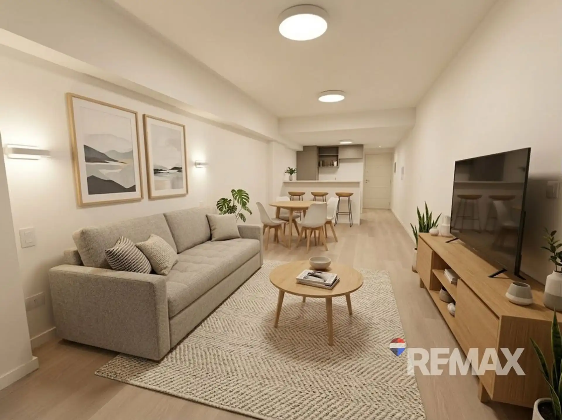 Monoambiente a estrenar con patio y parrilla en Palermo